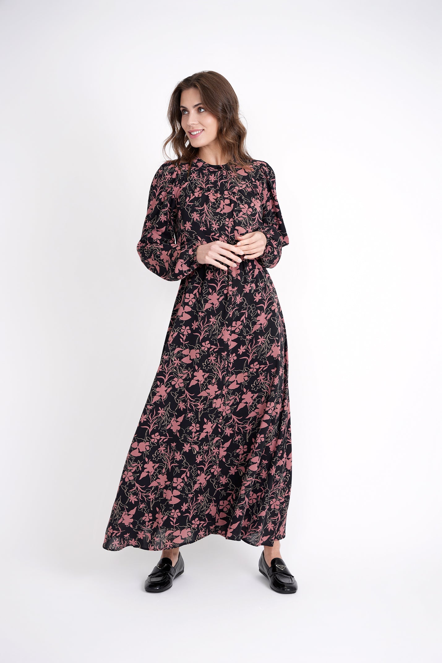 Floral Print Dress in by Noni