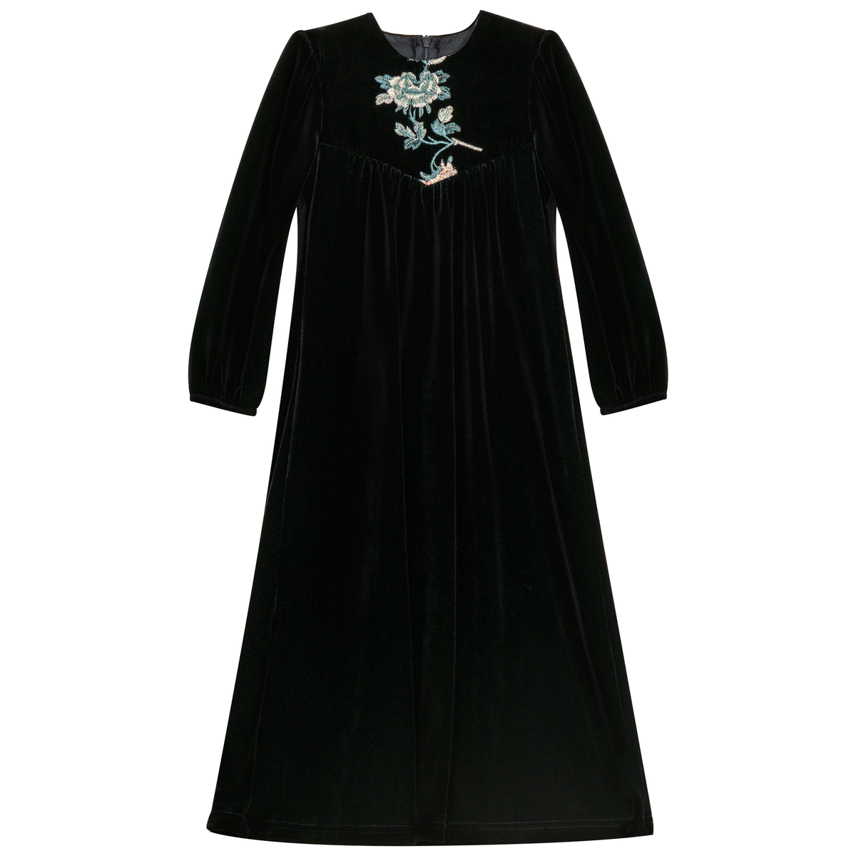 Woven Dress in Black by Cindy