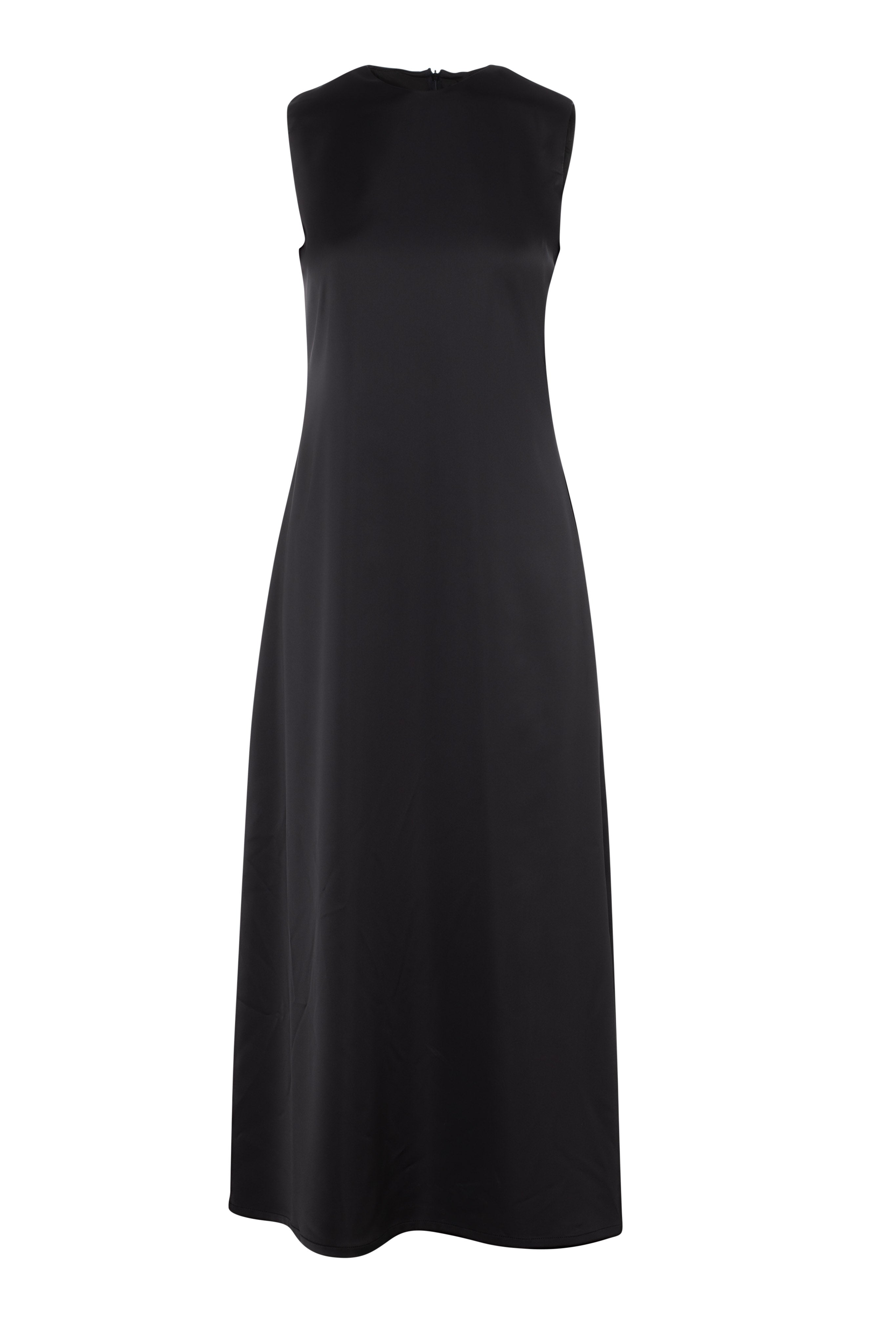 A-Line Maxi Jumper in Black by Caitlin