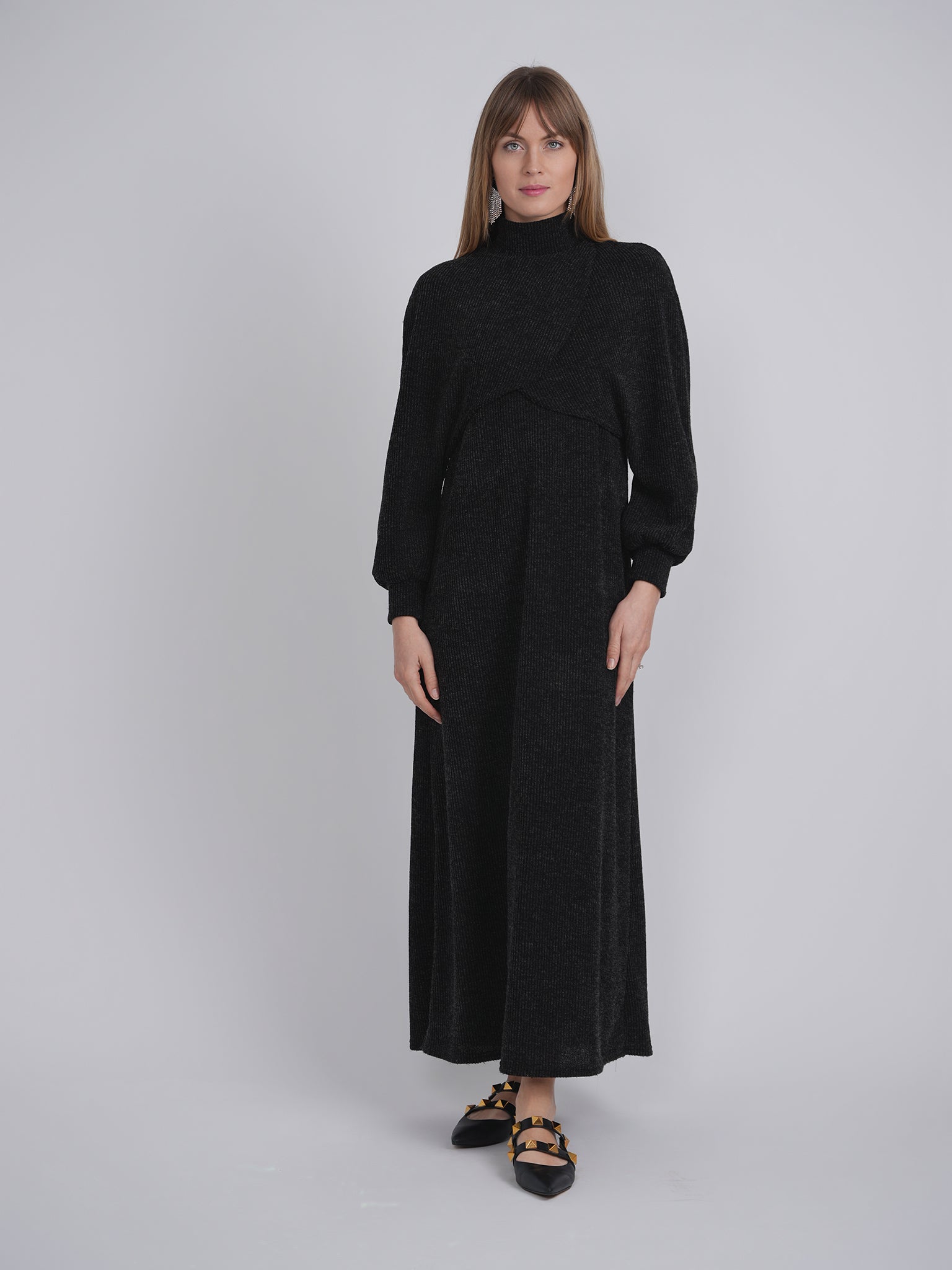 Ribbed Maxi 2Pc Set in by Blanc et Noir