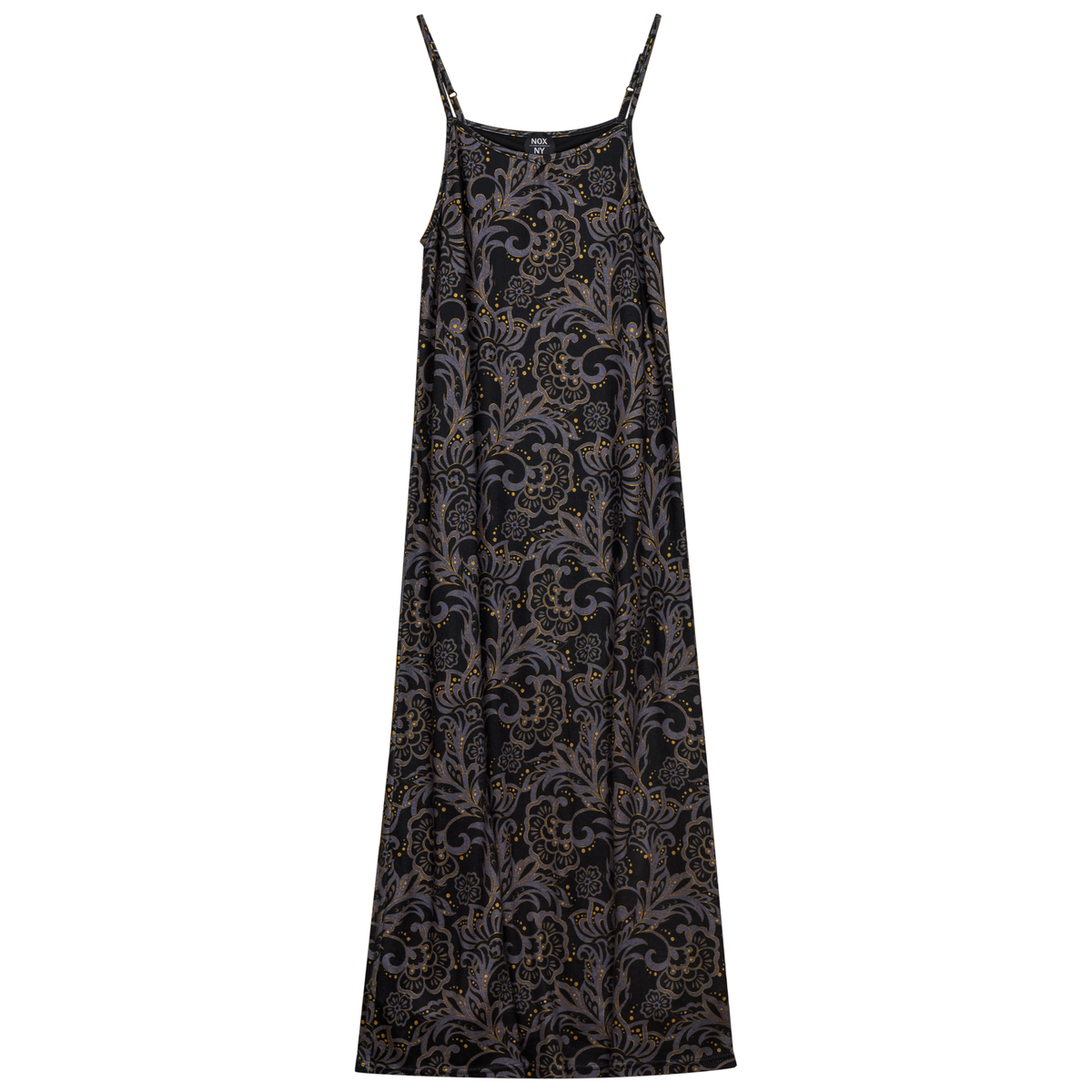 Buckle Jumper in BLACK PRINT by NOX-NY