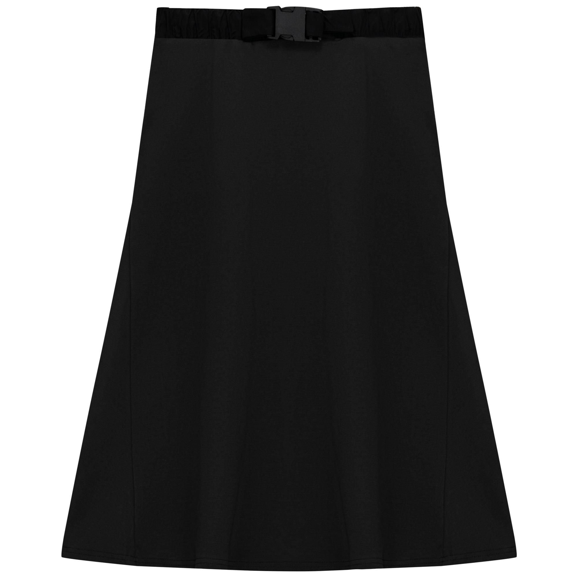 Skirt with Belt Buckle in by Ginger