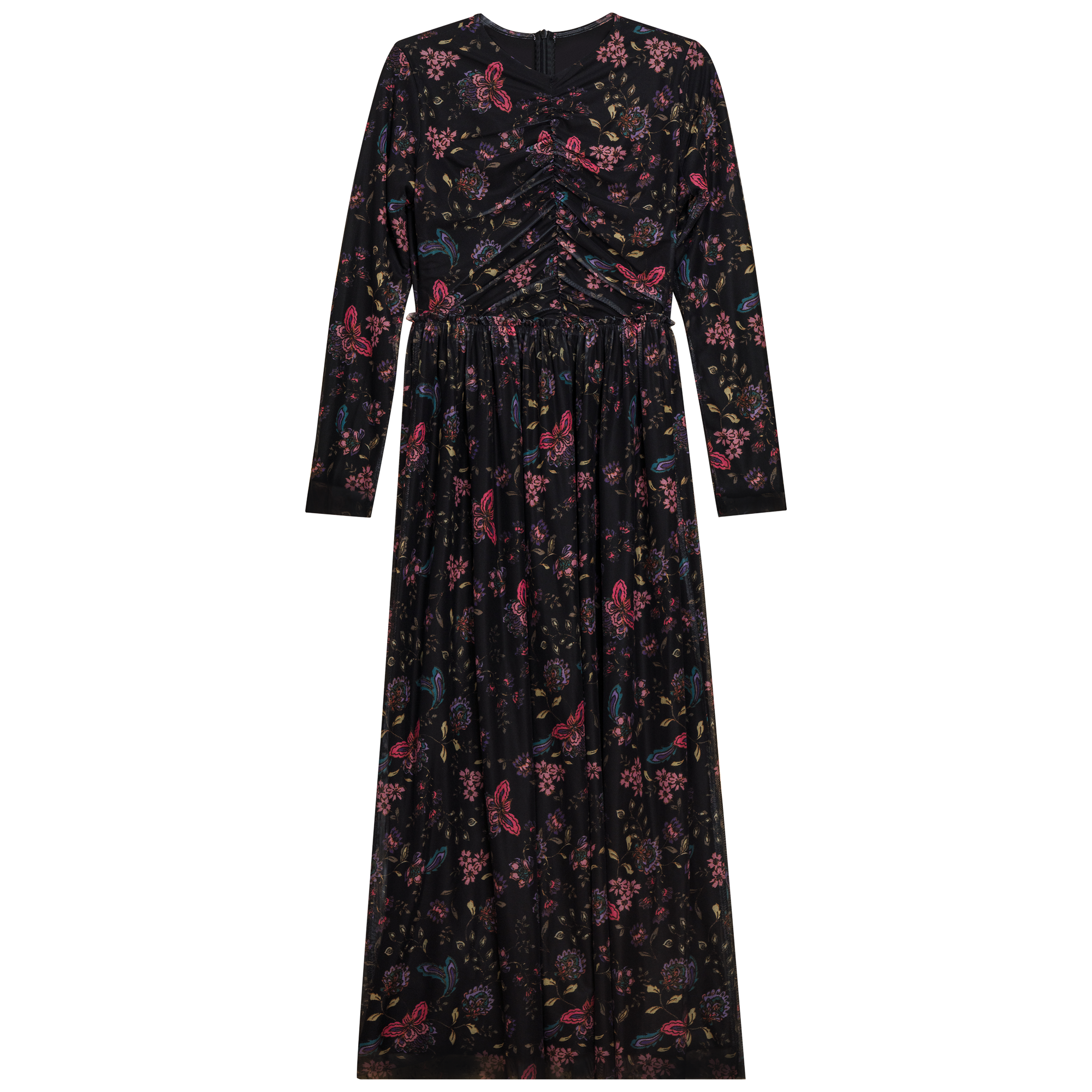 Floral Woven Dress in Pink Floral by Noni