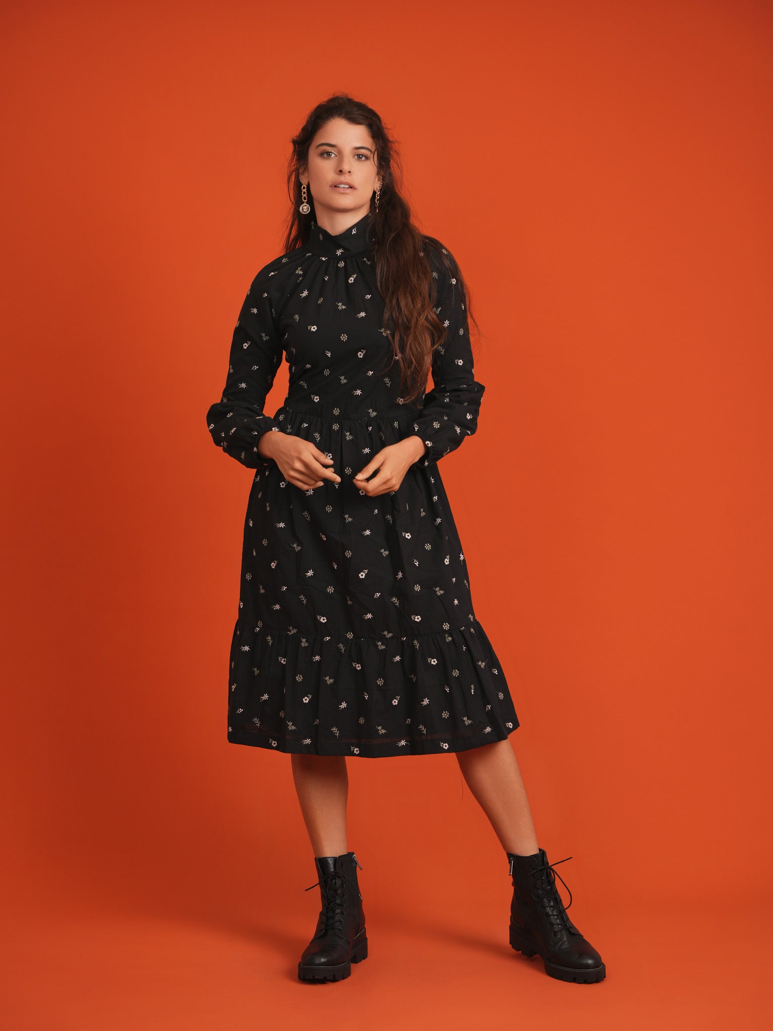 Floral Print Dress in by Noni