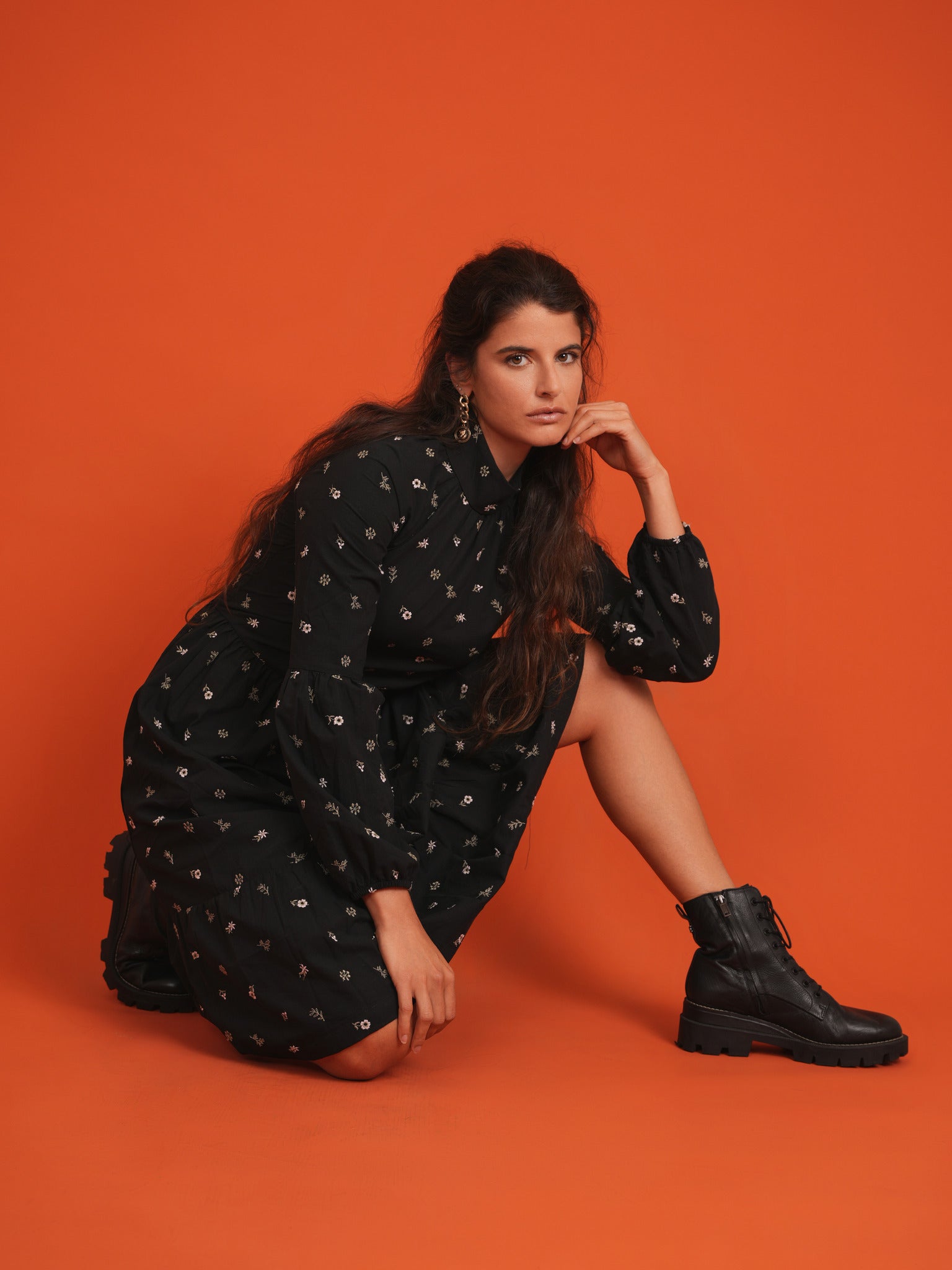 Floral Print Dress in by Noni