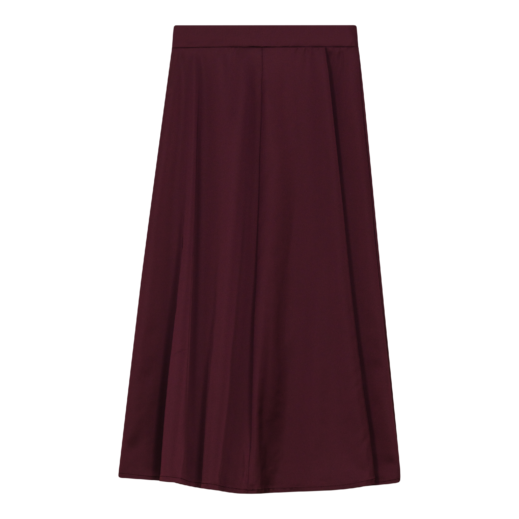 Skirt with Marrowedge in Burgundy by Noni