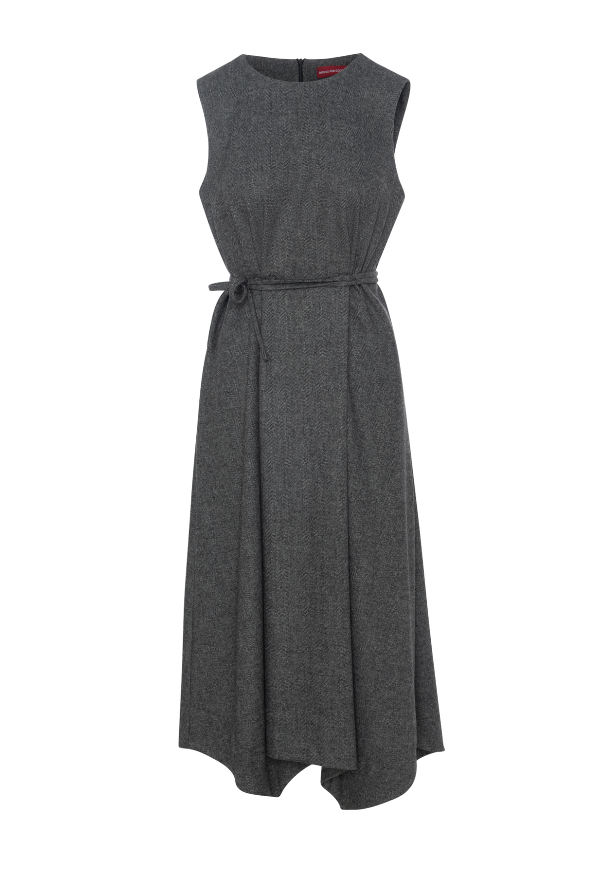 Woven Jumper in Black Ecru by Rouge Pur Couture
