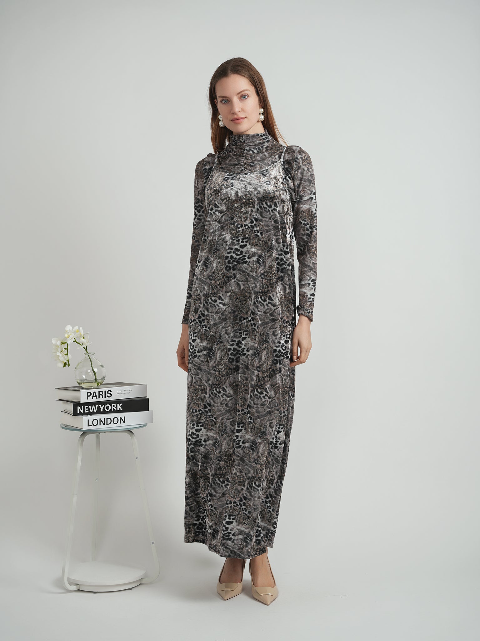 Printed Jumper Set in by Cavalier