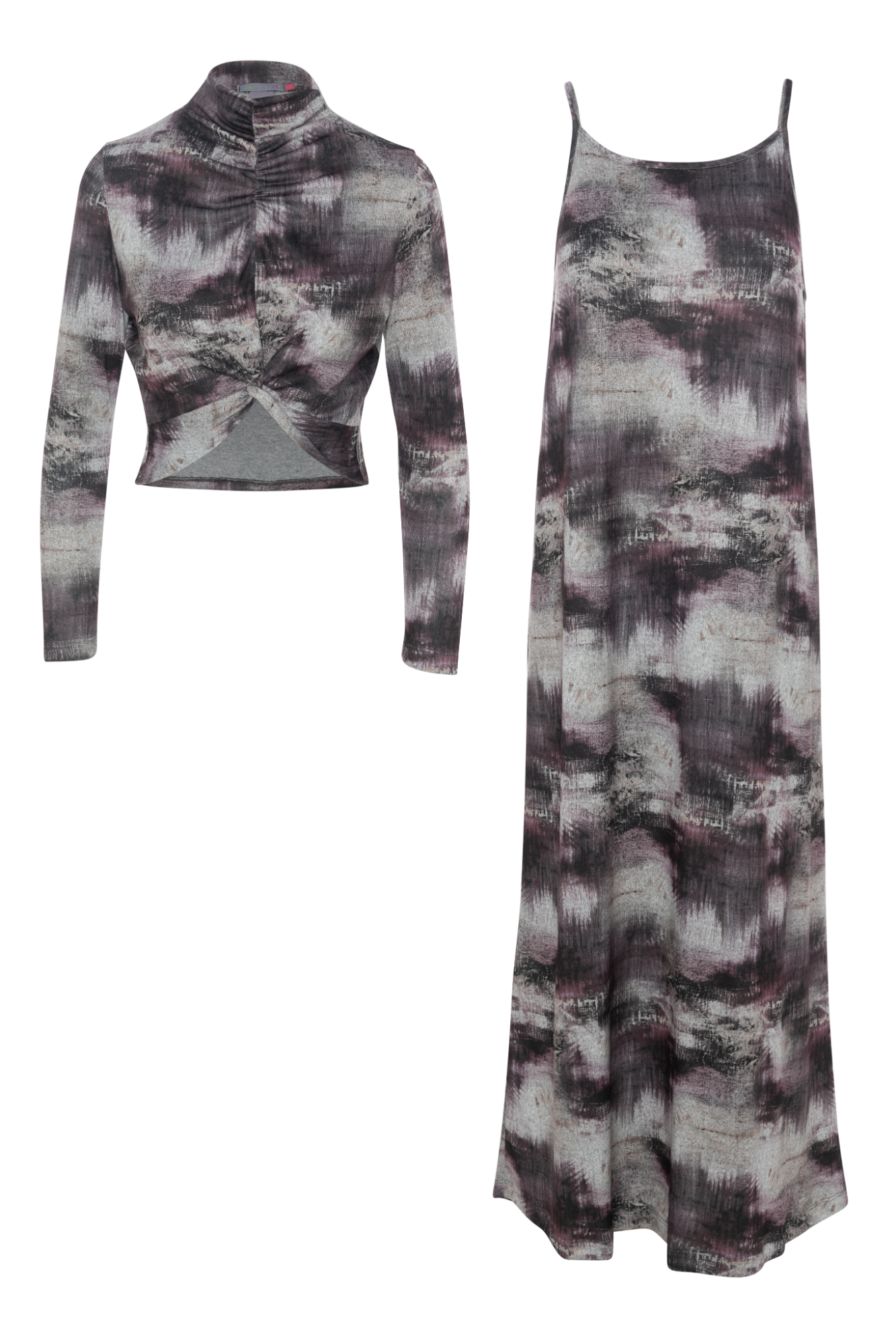 Printed Jumper Set in Print by Cavalier