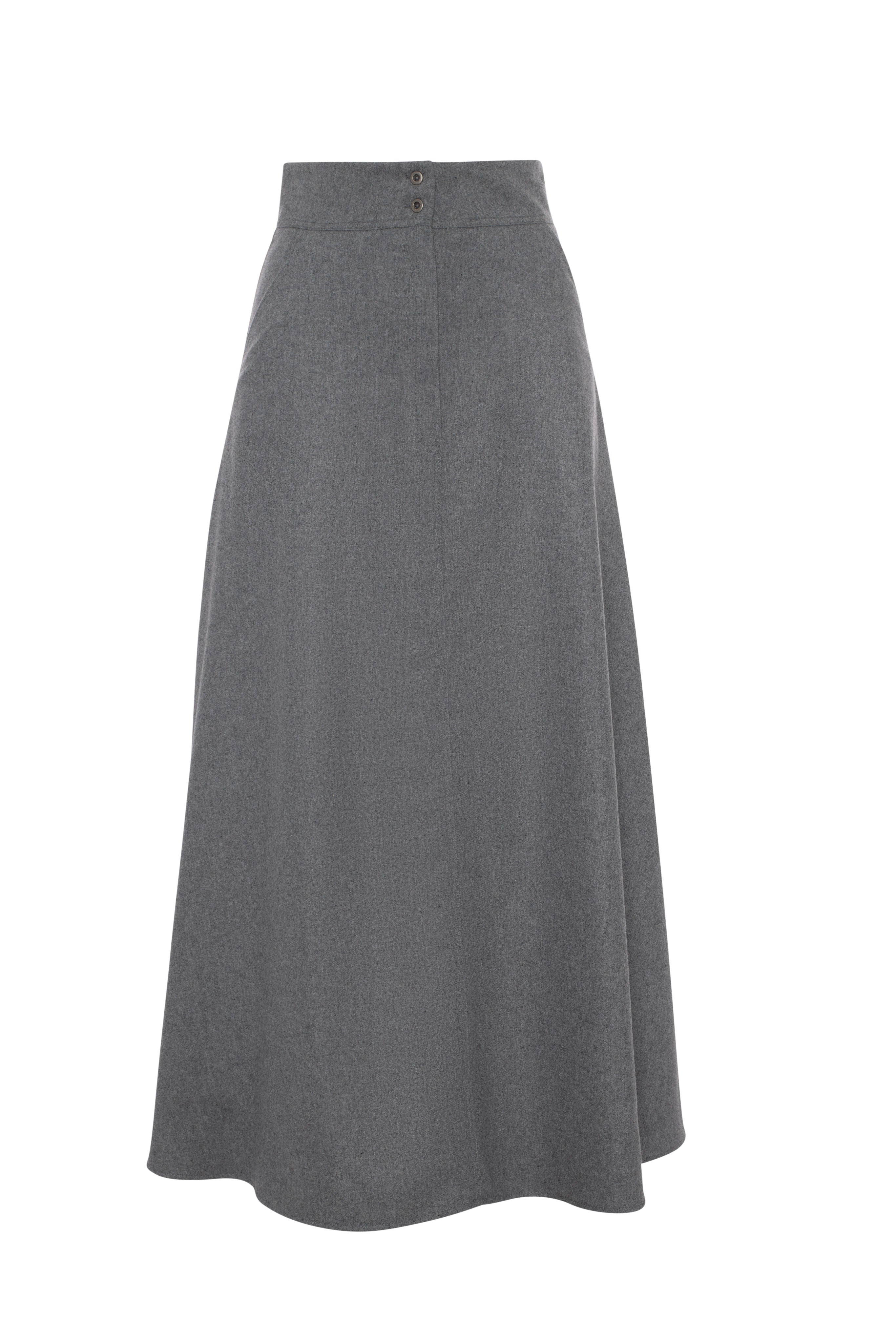 Pocket Skirt in Grey by B Chic