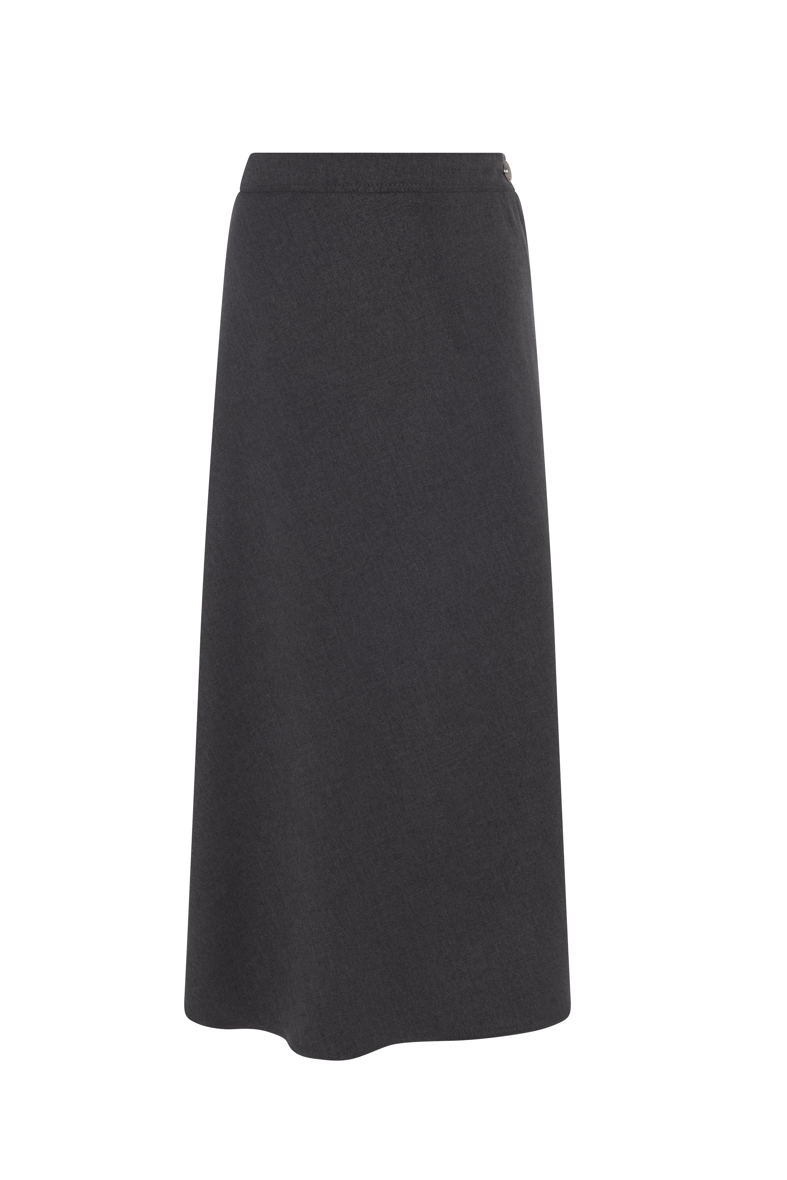 Pleated Skirt in Charcoal by NYC Factory