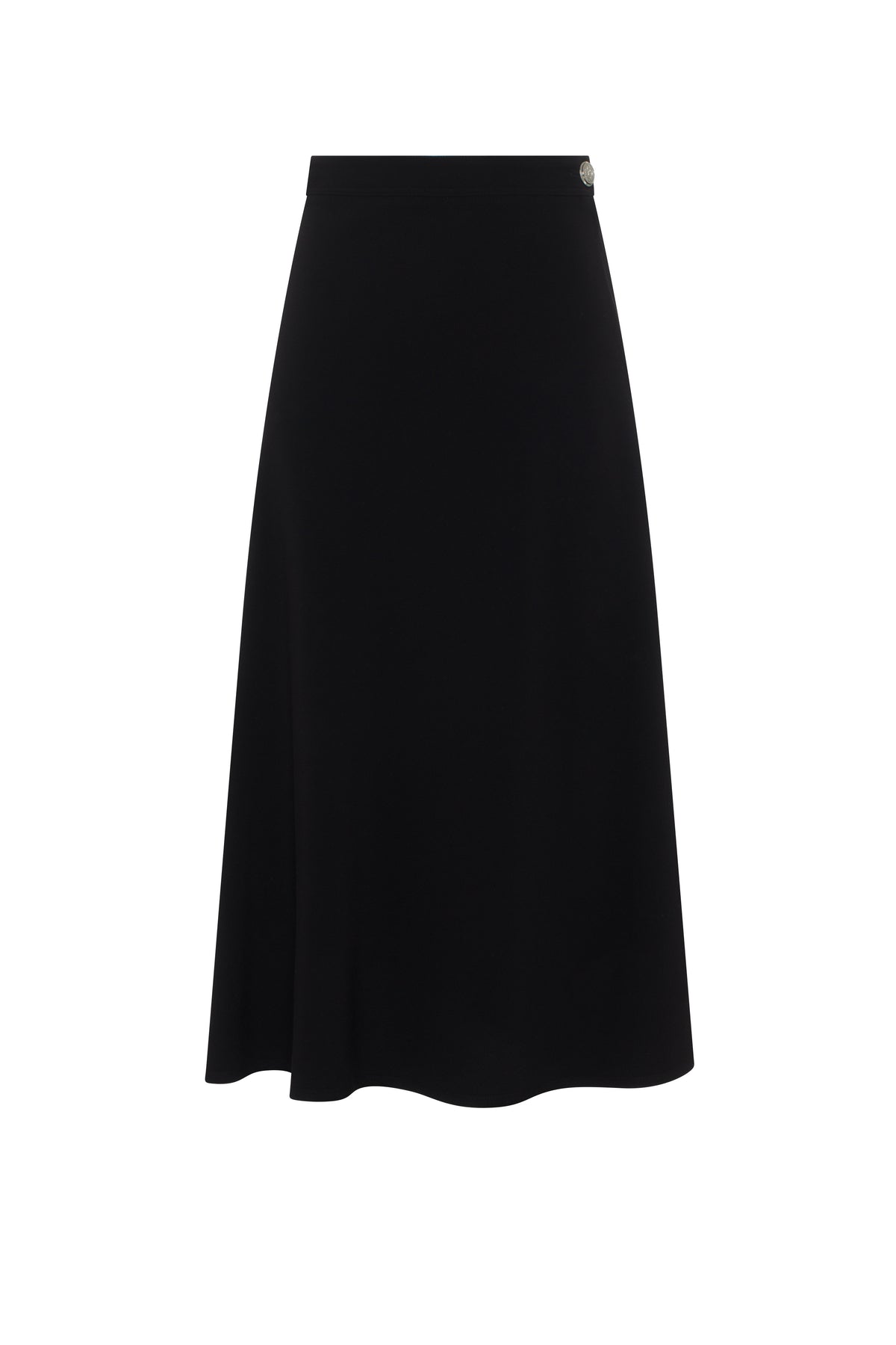 Paneled Skirt in Black by NYC Factory