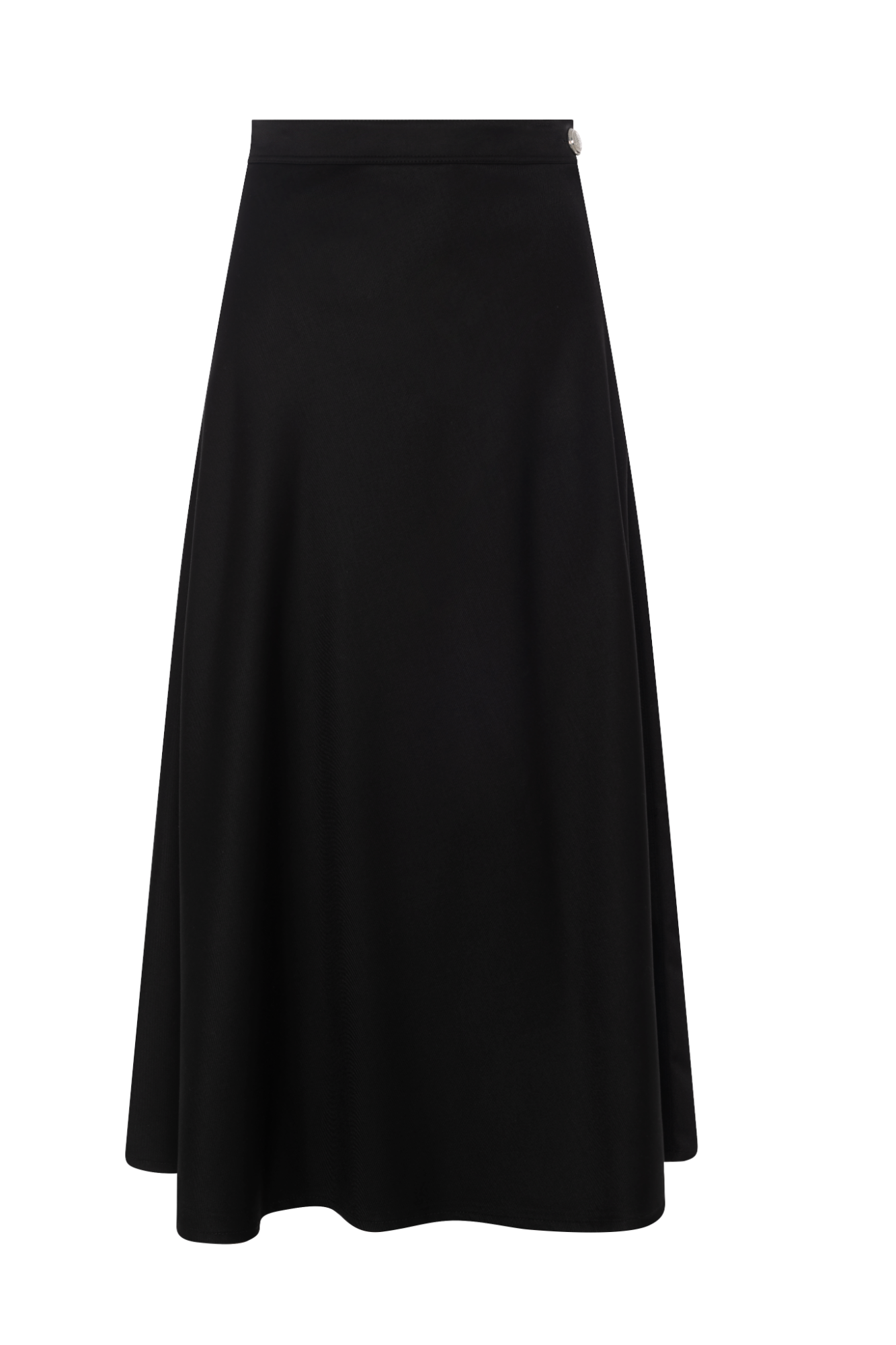 Paneled Skirt in Black by NYC Factory