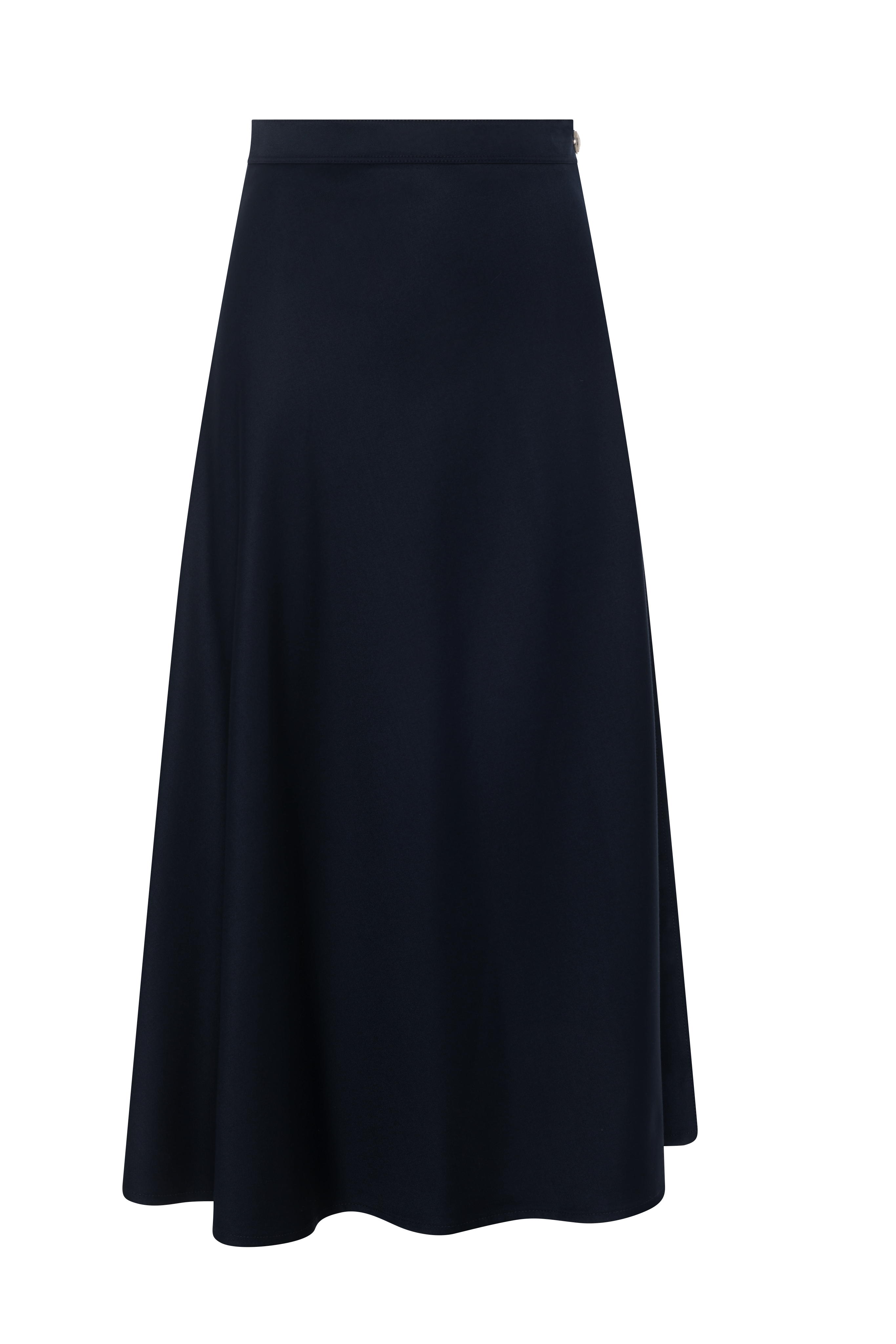 Paneled Skirt in Dk Navy by NYC Factory