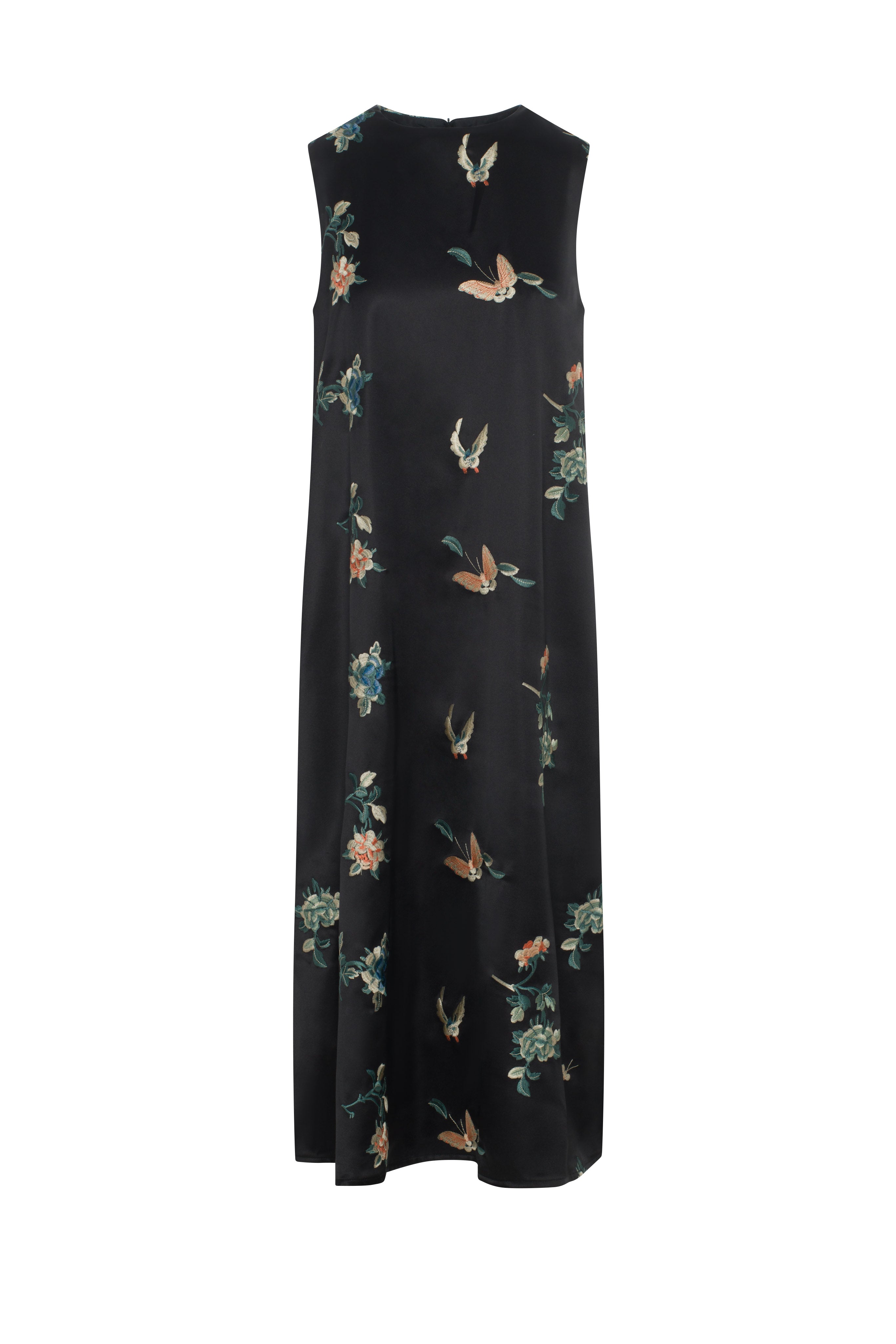 Maternity A-Line Printed Jumper in Black Print by Mini + Me