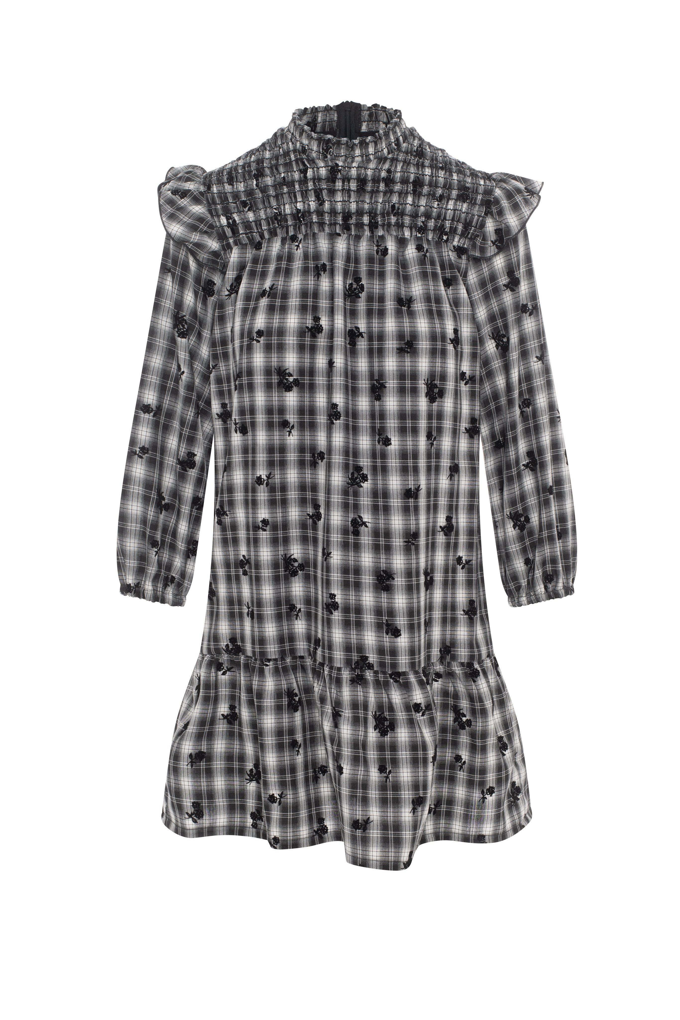 Plaid Woven Dress in by Imagine