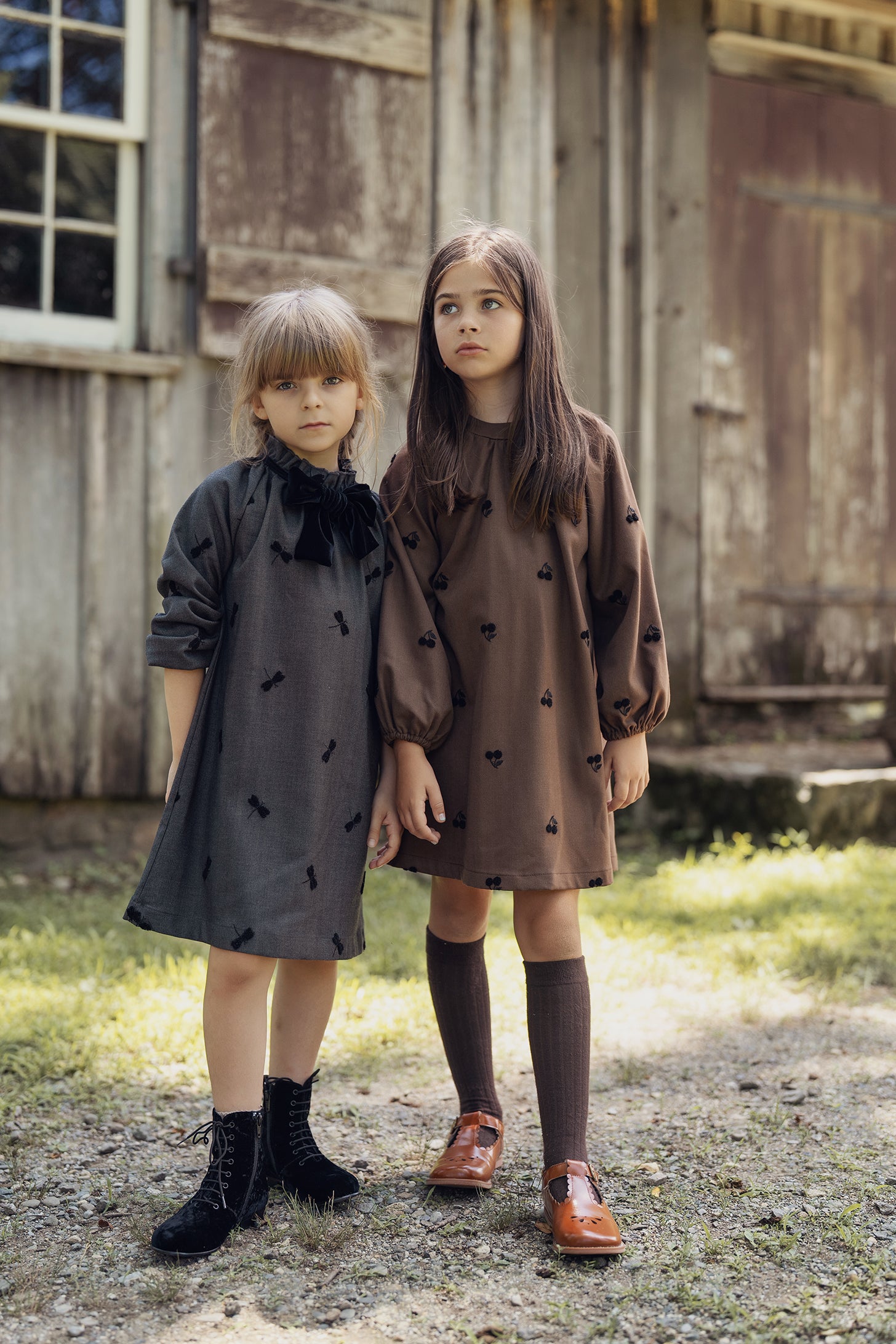 Cherry Applique Dress in by Jolie Capri