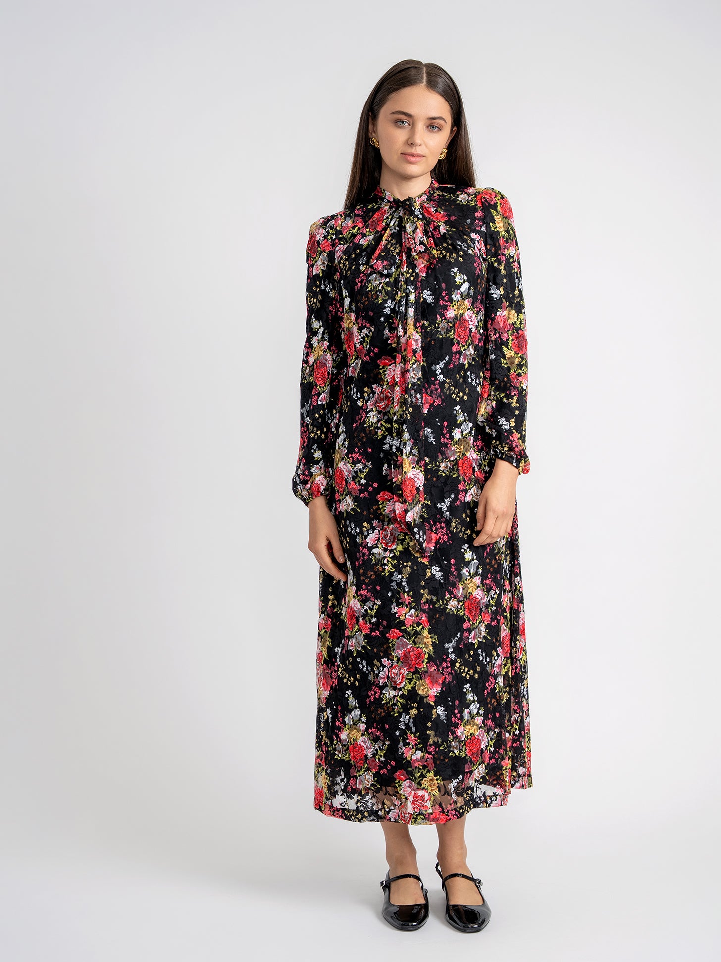 Bow Print Dress in by Noni