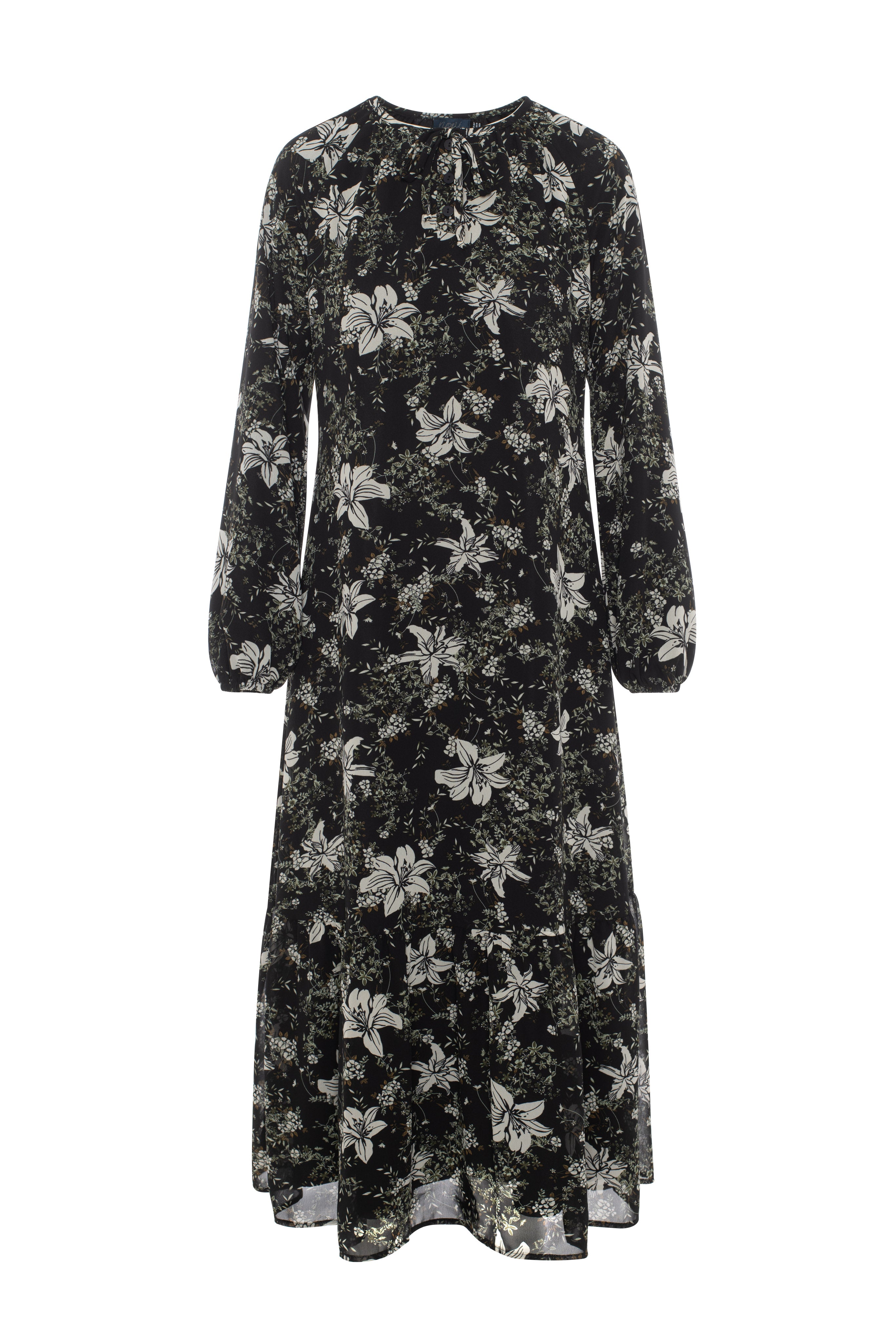 Bubble Sleeve Dress in by Noni