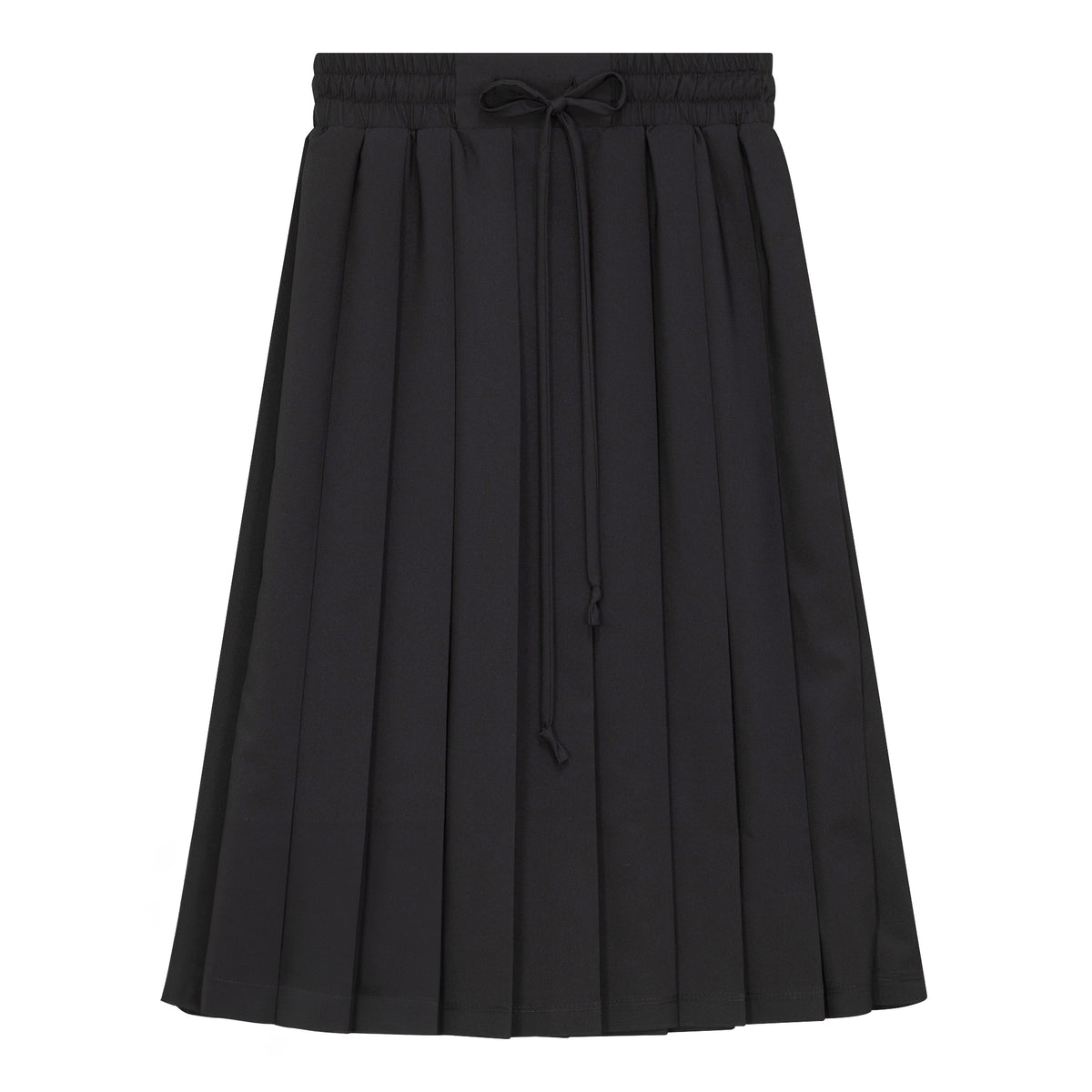 Pleated Skirt in Black by Noni