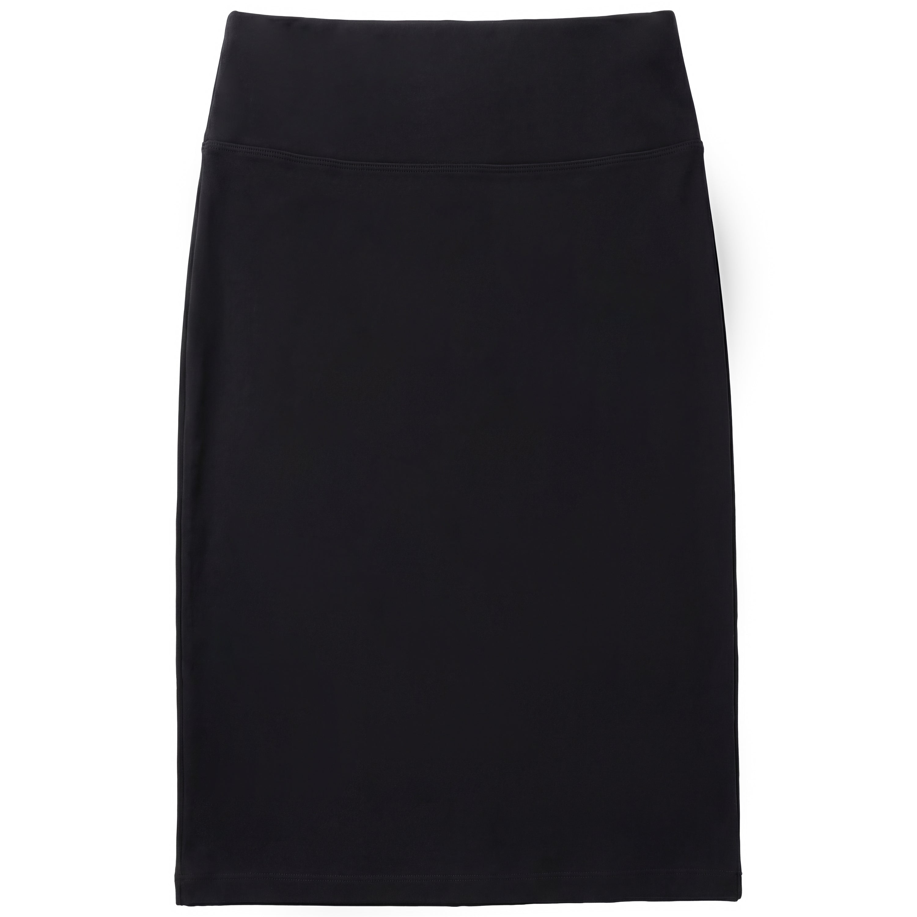 Ponte Pencil Skirt in Black by ELLE COUTURE