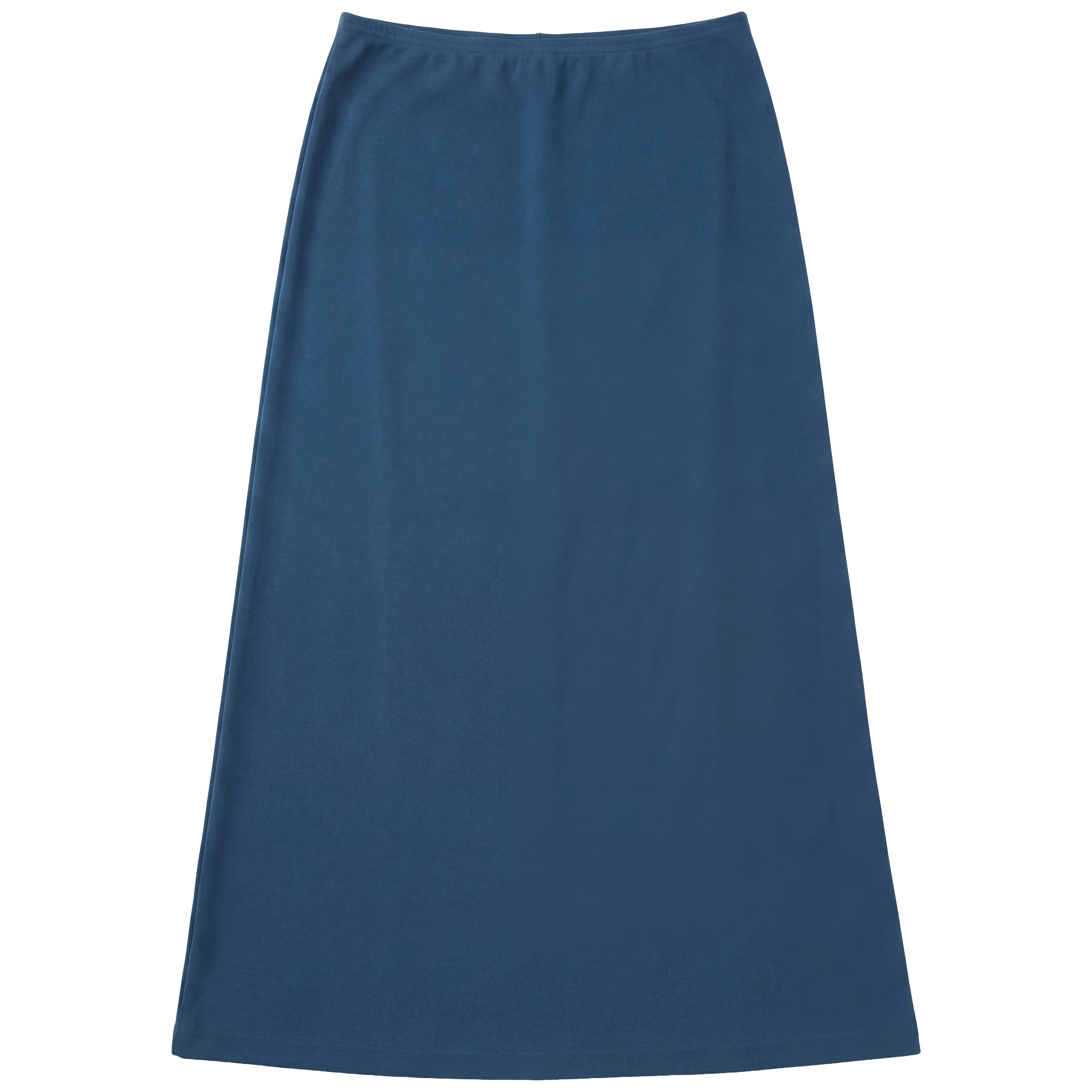 Pull On Skirt in Luggage Blue by Monte Carlo