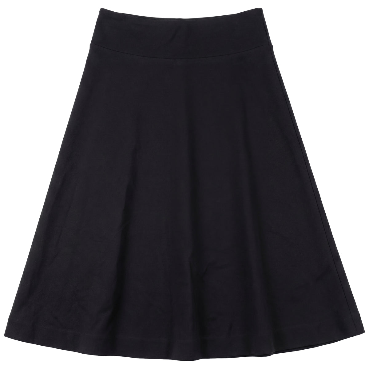 Ladies Skirt PONTE DE ROMA 27'' ALL in Black by Impact