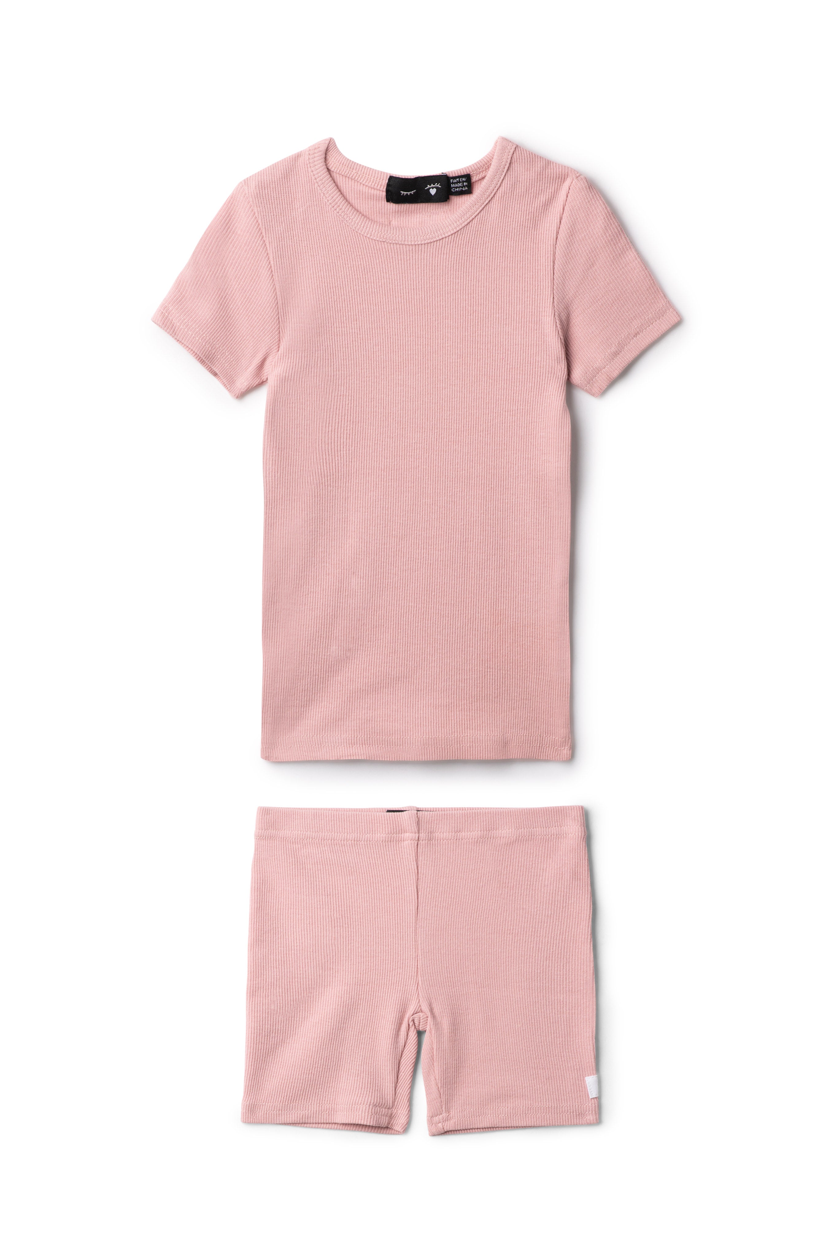 Soft Rib 2pc in Blush by Peek a boo