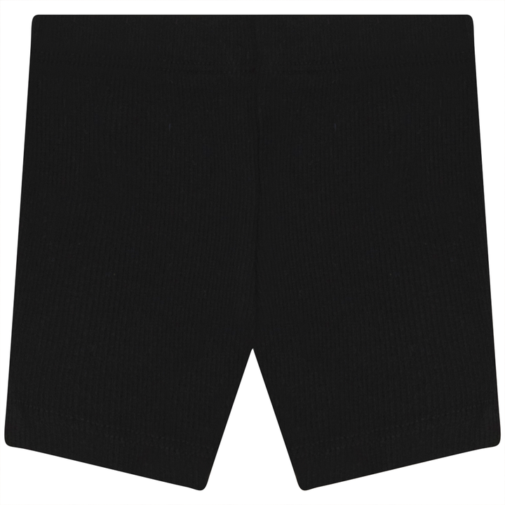 Rib Short Legging Black Baby Shorts by {{ product_vemdor}}