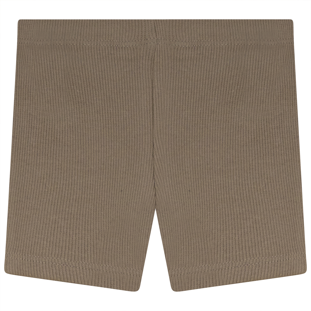 Rib Short Legging Sand Baby Shorts by {{ product_vemdor}}