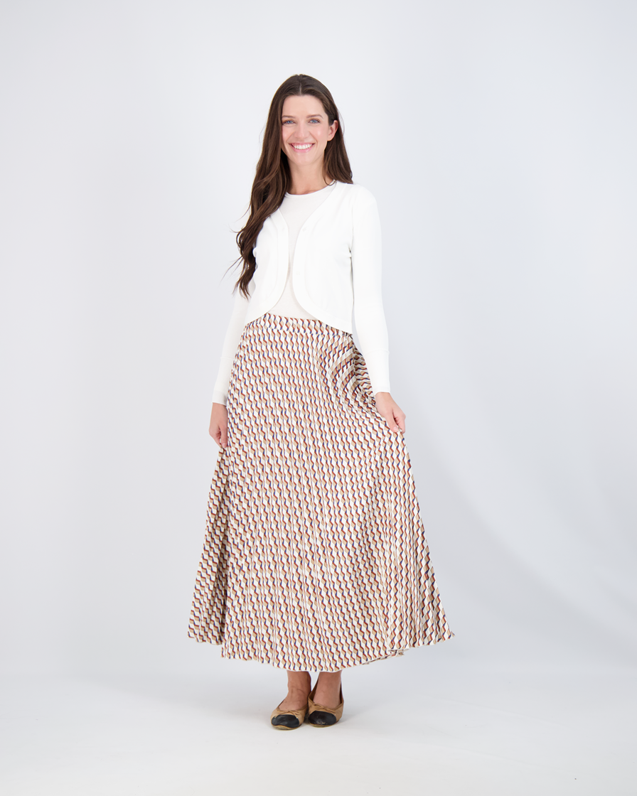 Crop Knit Cardigan in by NOX-NY