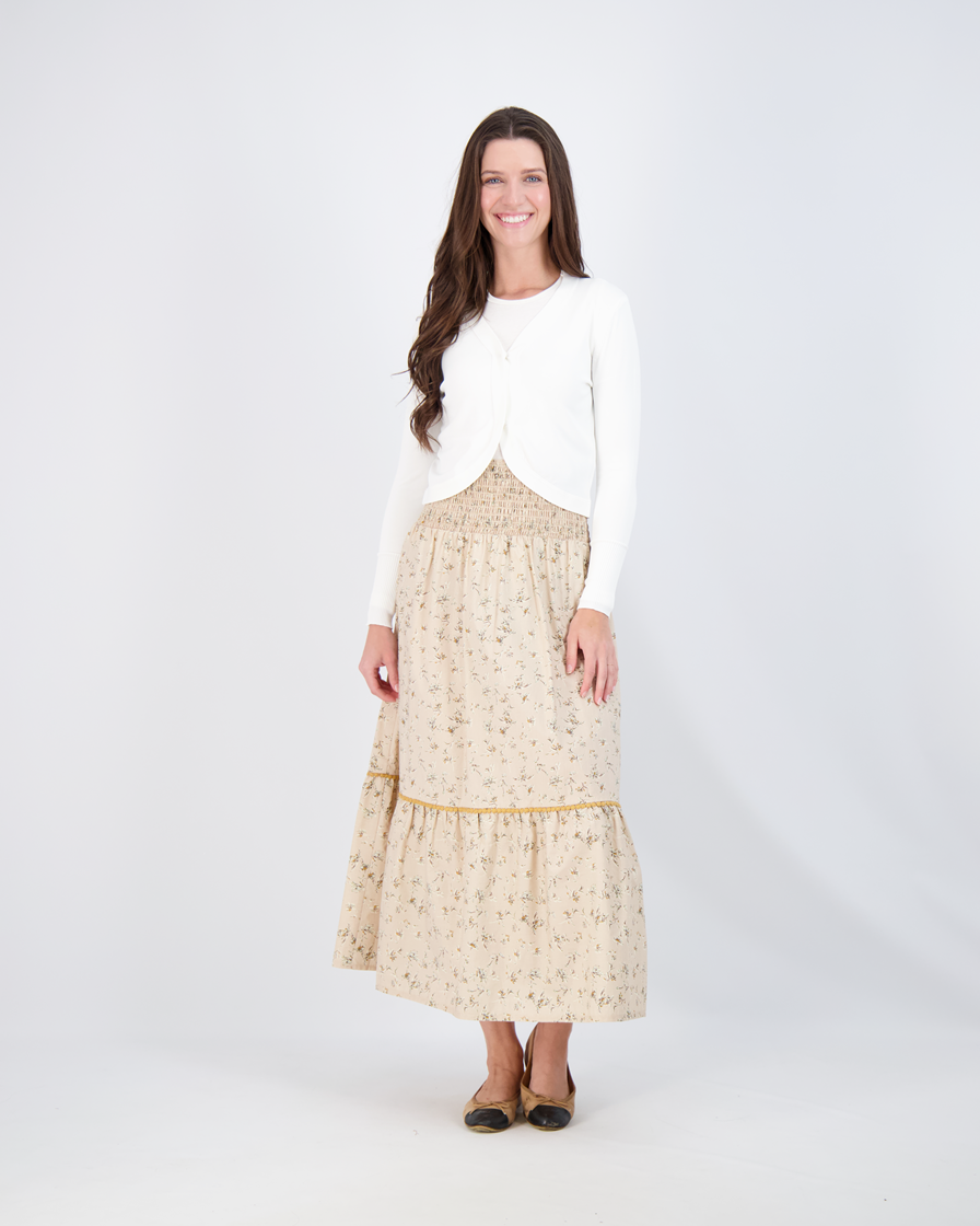 Crop Knit Cardigan in by NOX-NY