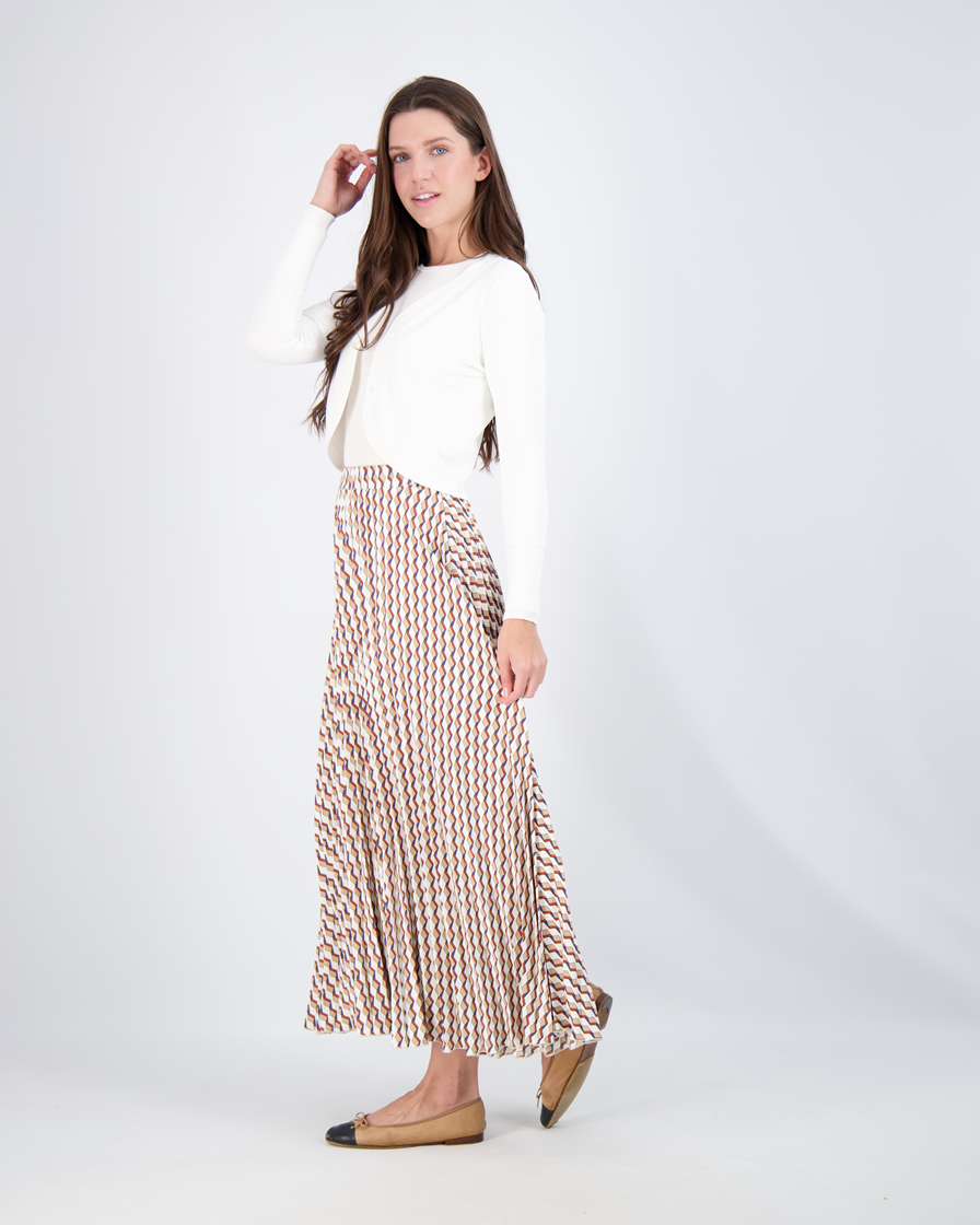 Crop Knit Cardigan in by NOX-NY