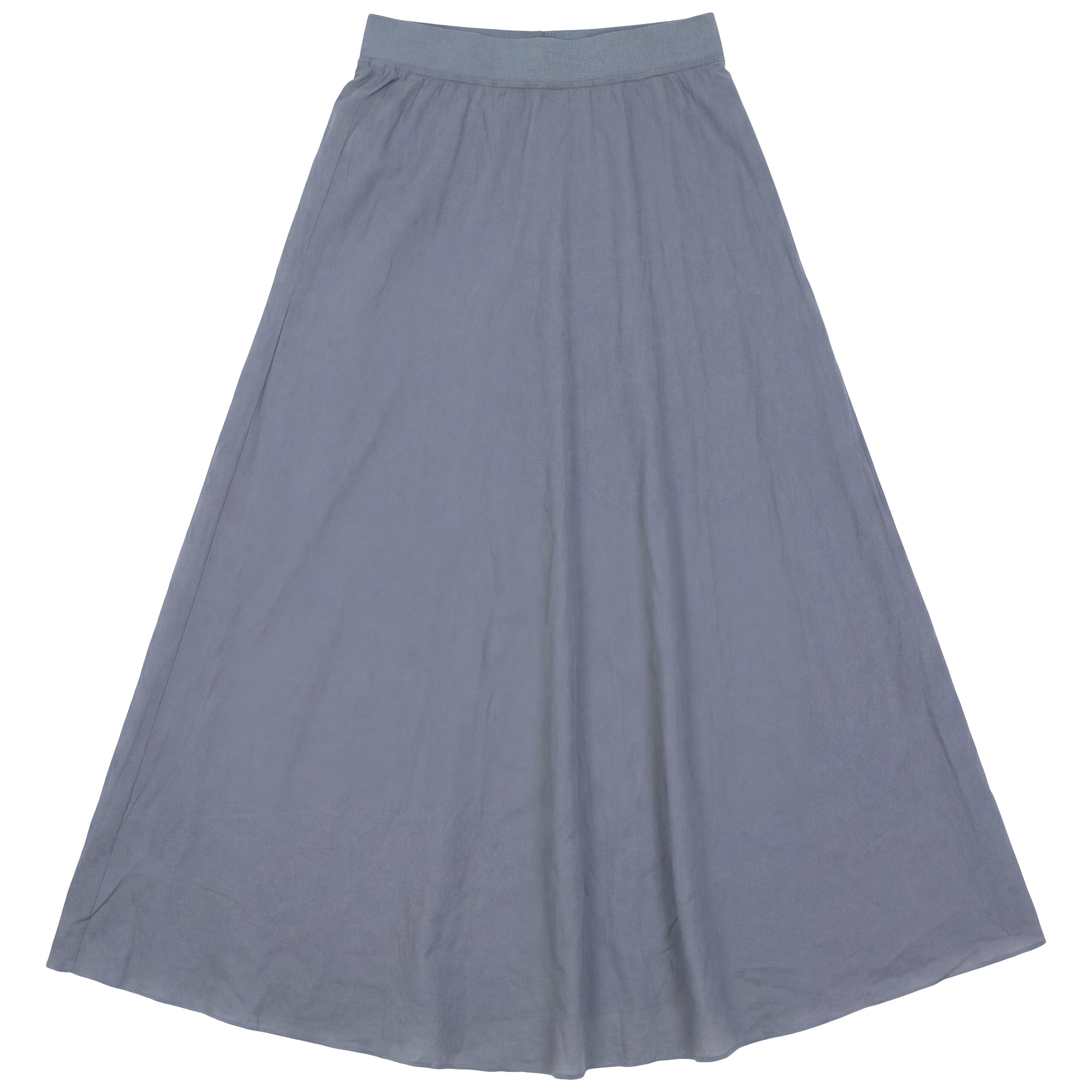 Maxi Gauze Skirt in Luggage Blue by Red Myth
