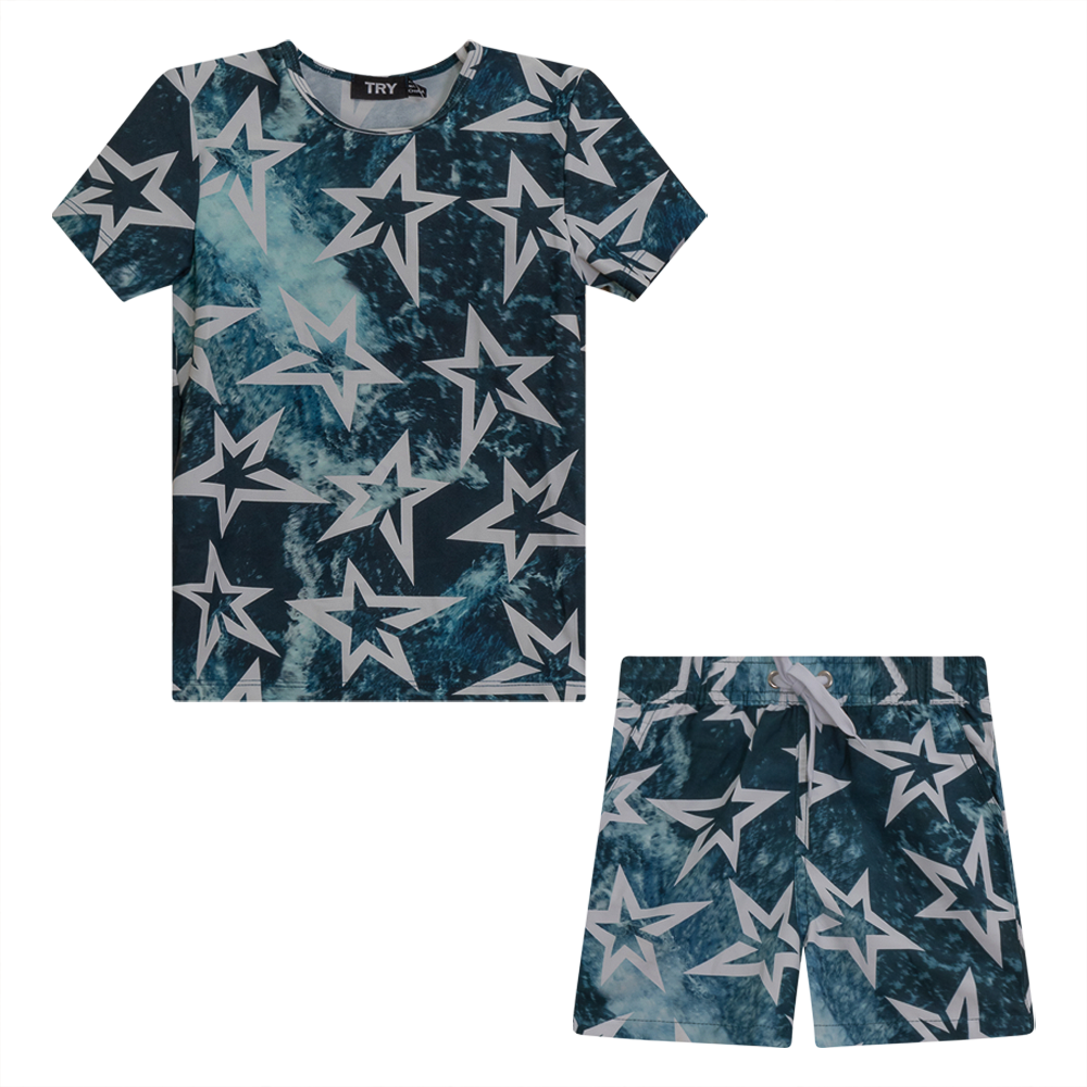 2PC Set Tie Dye Swim in by Try