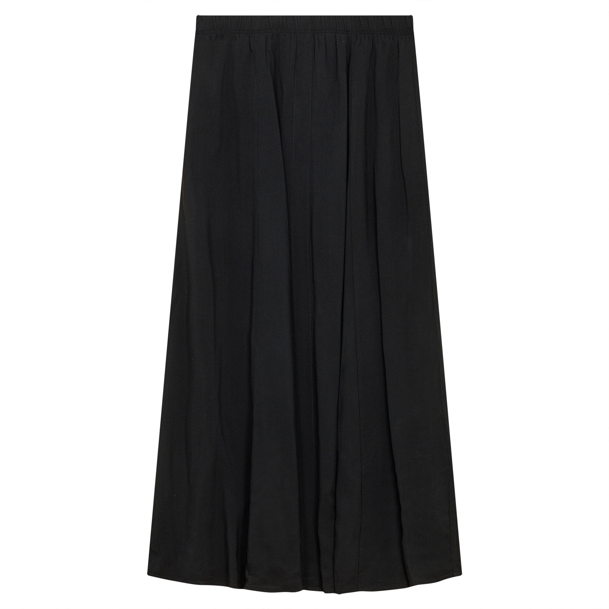 Maxi Gauze Skirt in Black by Maxmrkt