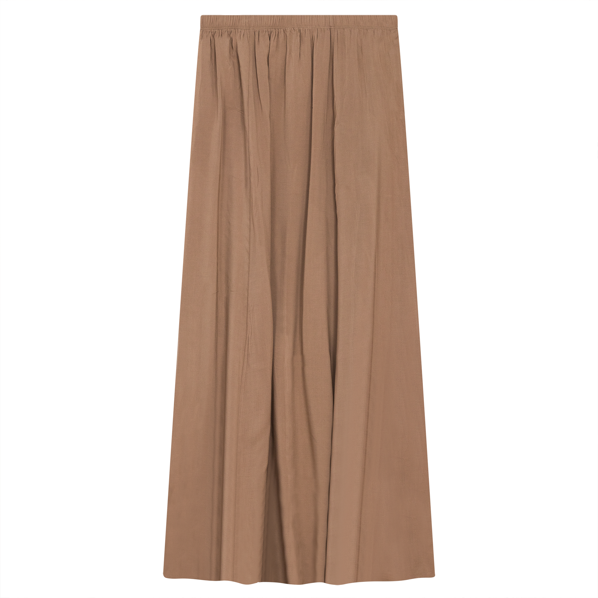 Maxi Gauze Skirt in Stone by Maxmrkt