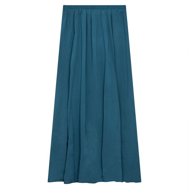 Maxi Gauze Skirt Olive Ladies Skirt by {{ product_vemdor}}