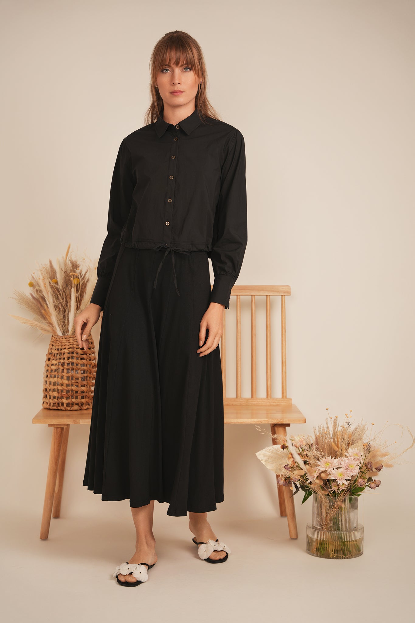 Cotton Bungee Blouse in by Faves