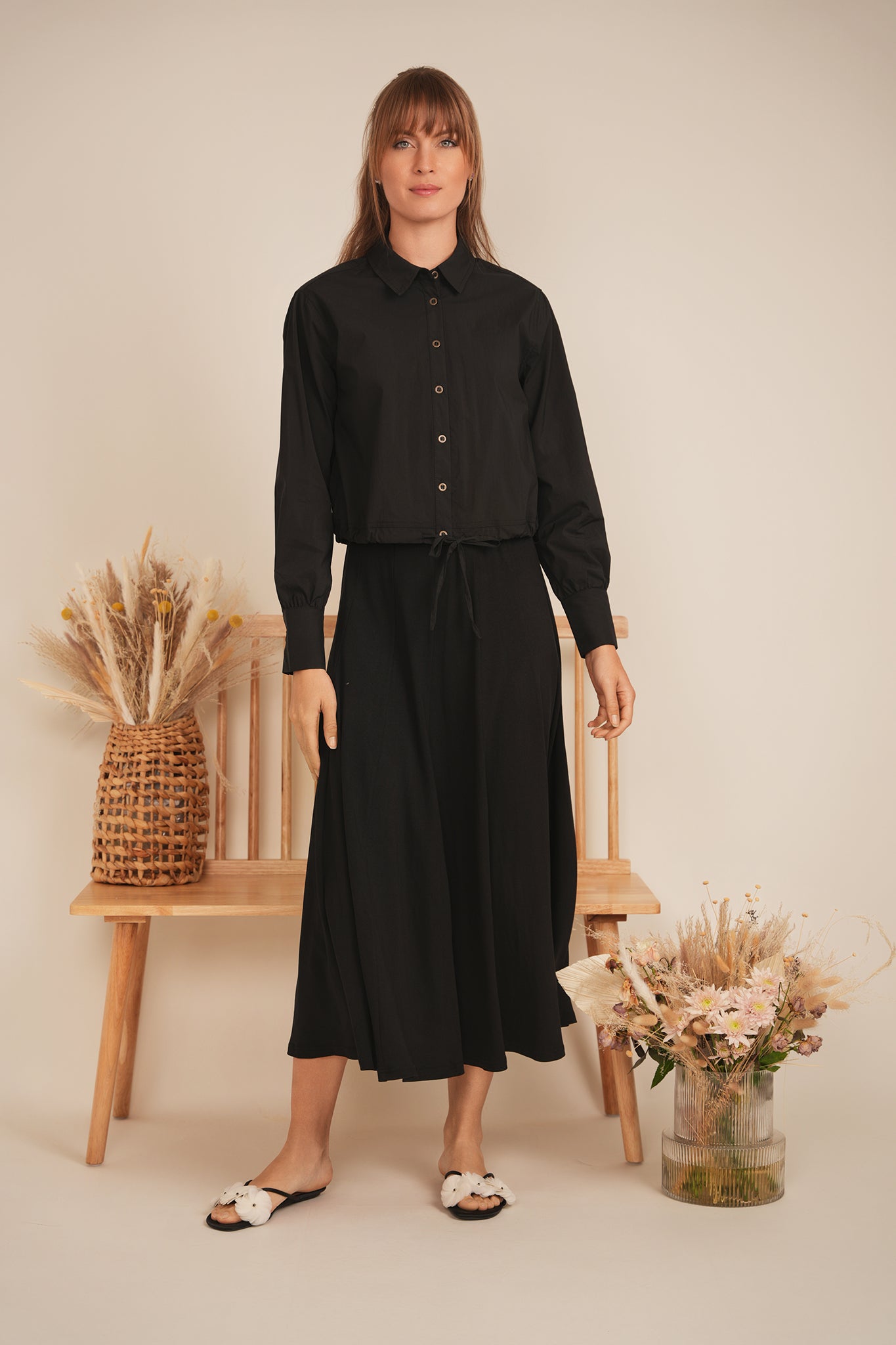 Cotton Bungee Blouse in by Faves