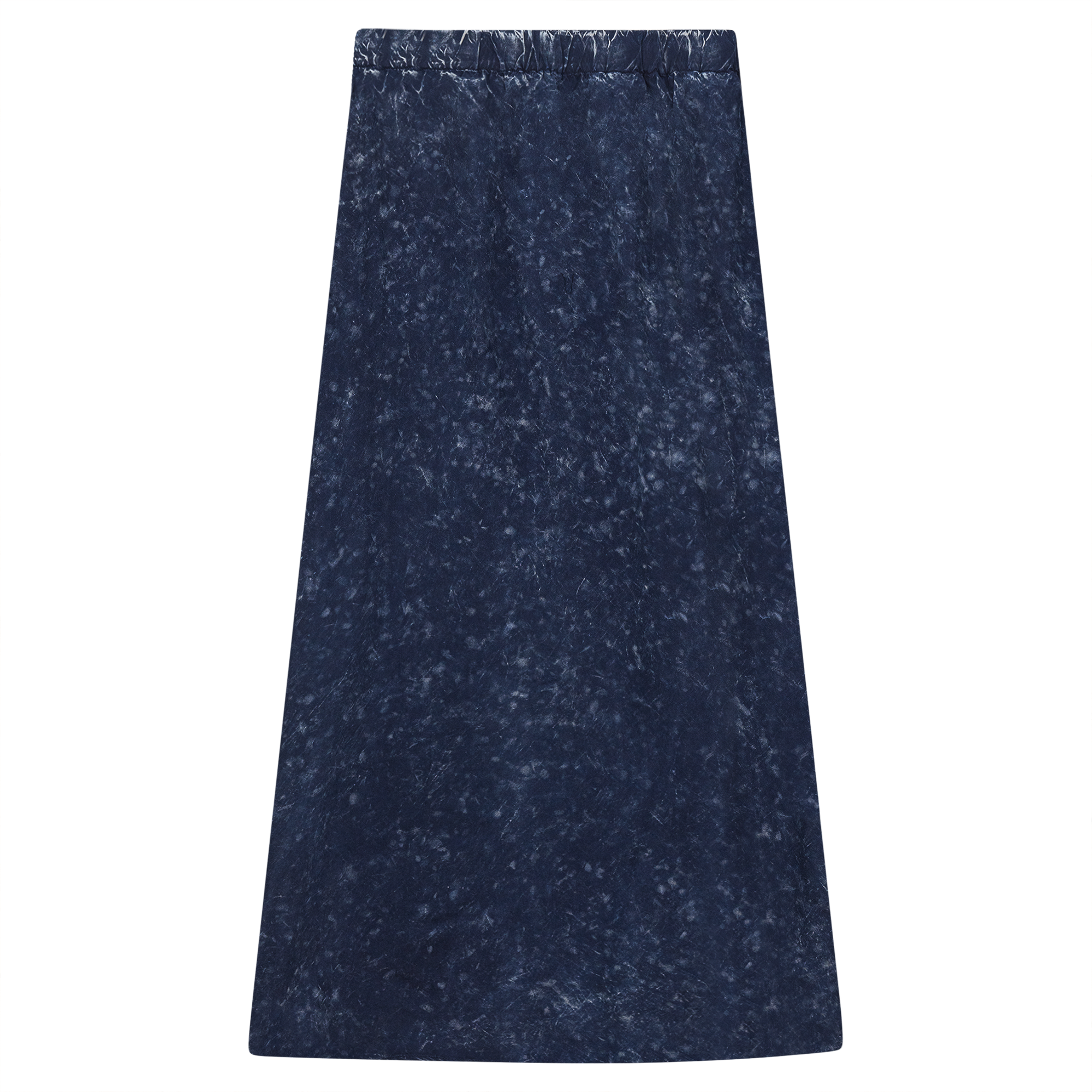 Wash Denim Maxi skirt in Dark Denim Wash by Faves