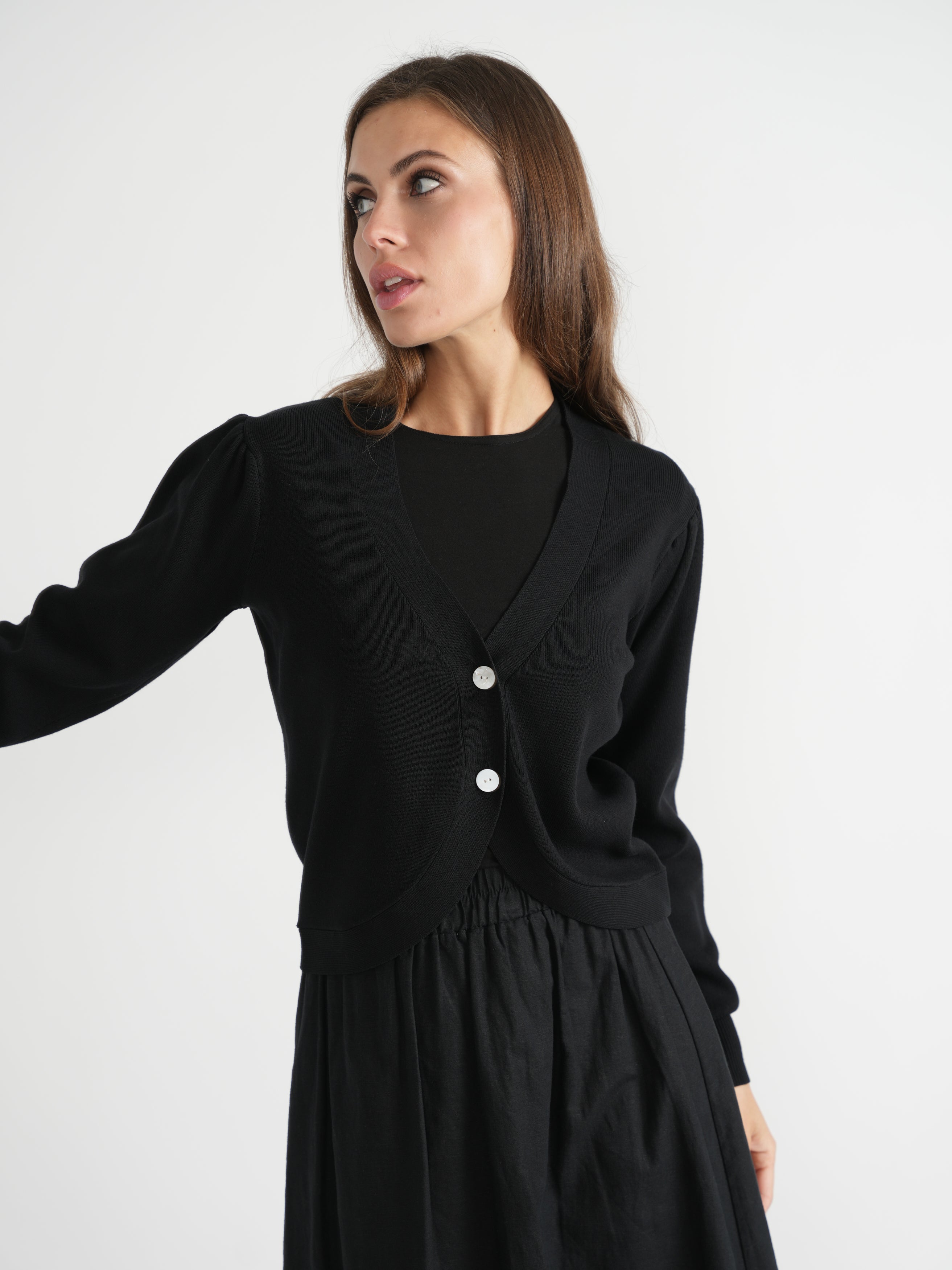 Knit Open Cardigan in by The Norway Club