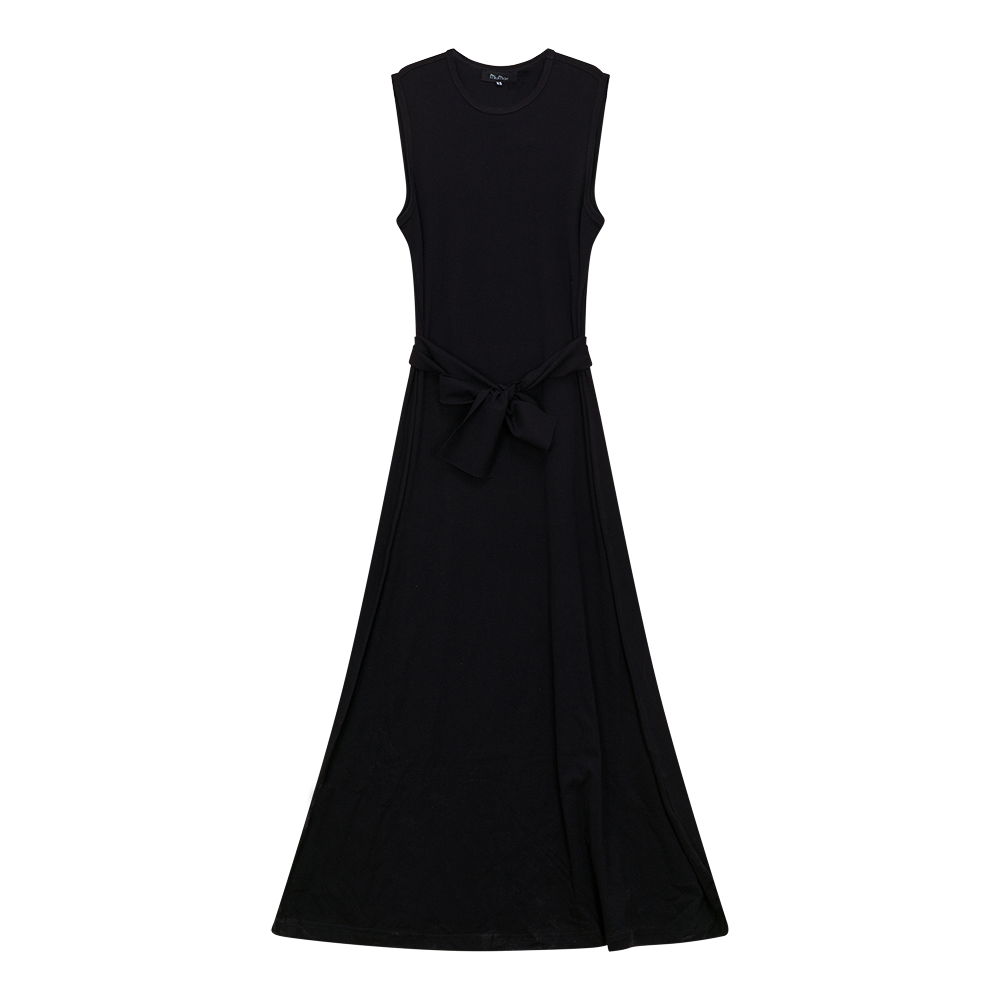 chinese dress ladies A Line Crew Neck Maxi Jumper Dress