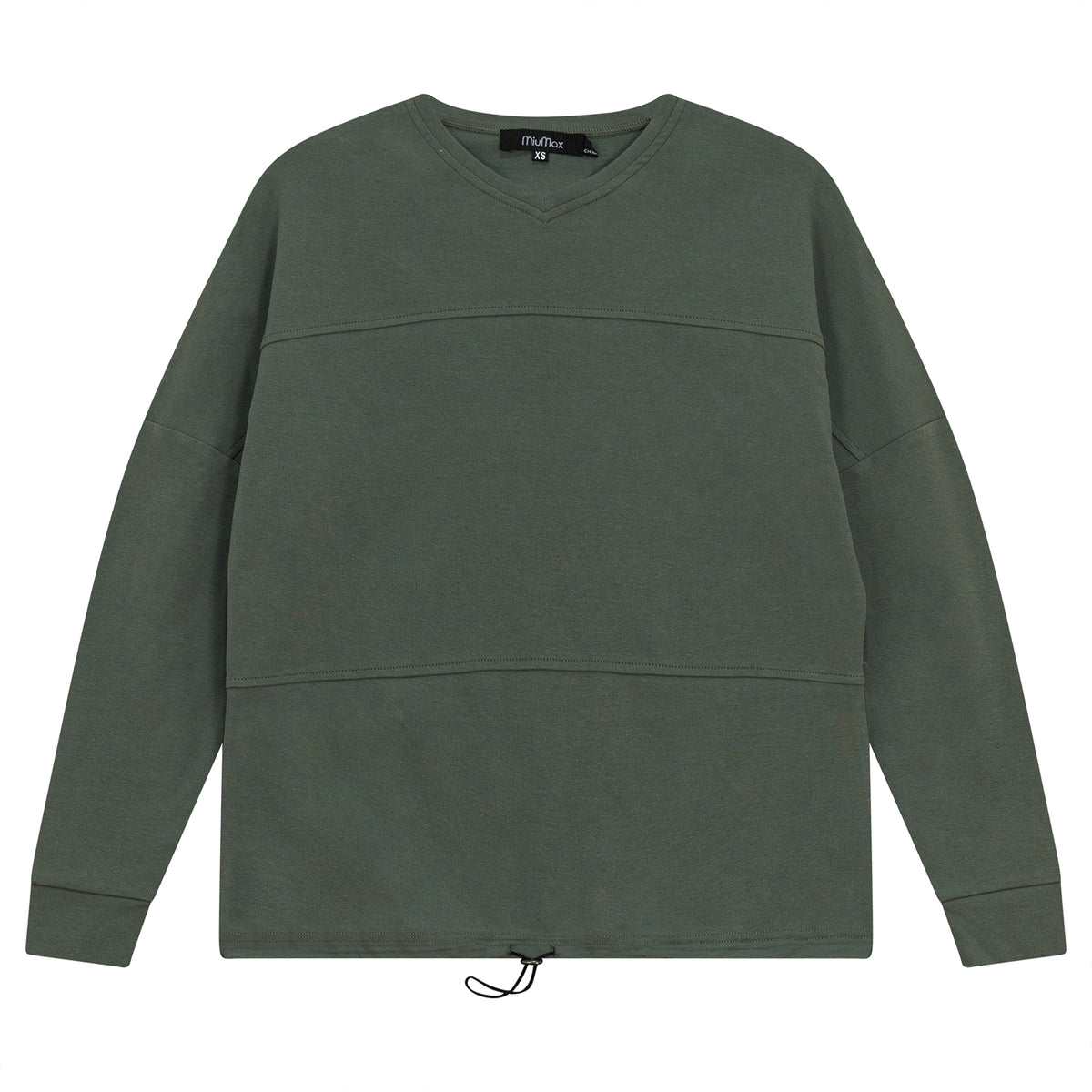 Bungee Sweatshirt in Basil by MiuMax