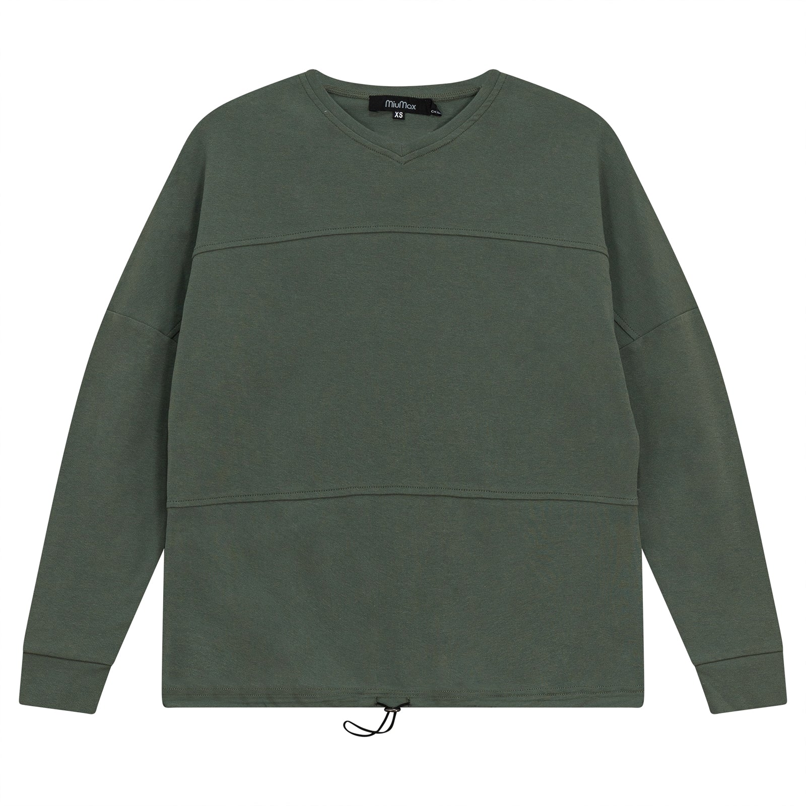 Bungee Sweatshirt in Basil by MiuMax