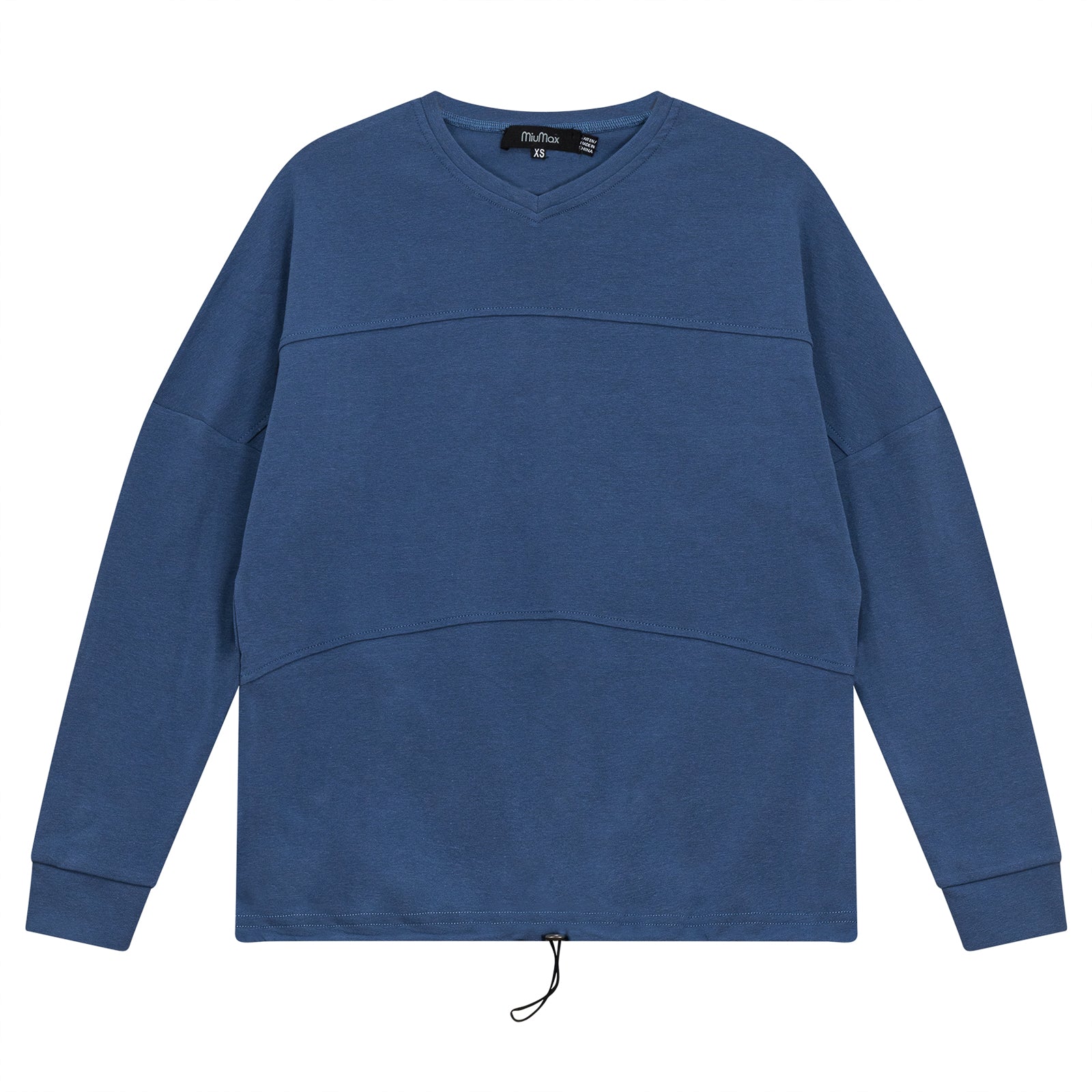 Bungee Sweatshirt in Chambray by MiuMax