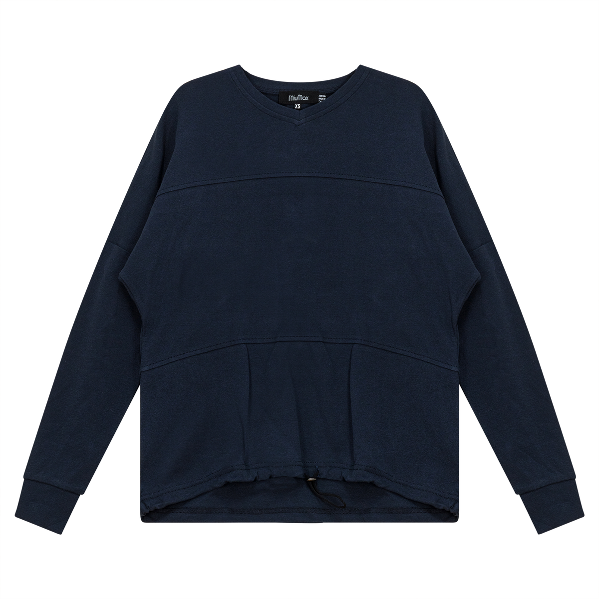 Bungee Sweatshirt in Dark Denim by MiuMax