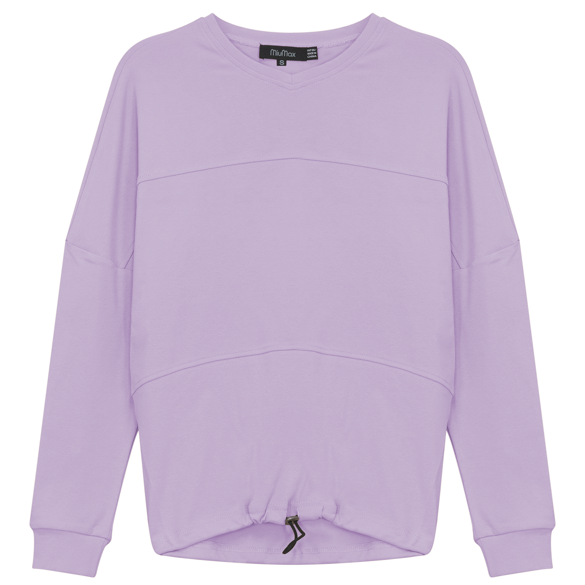 Bungee Sweatshirt in Lilac by MiuMax