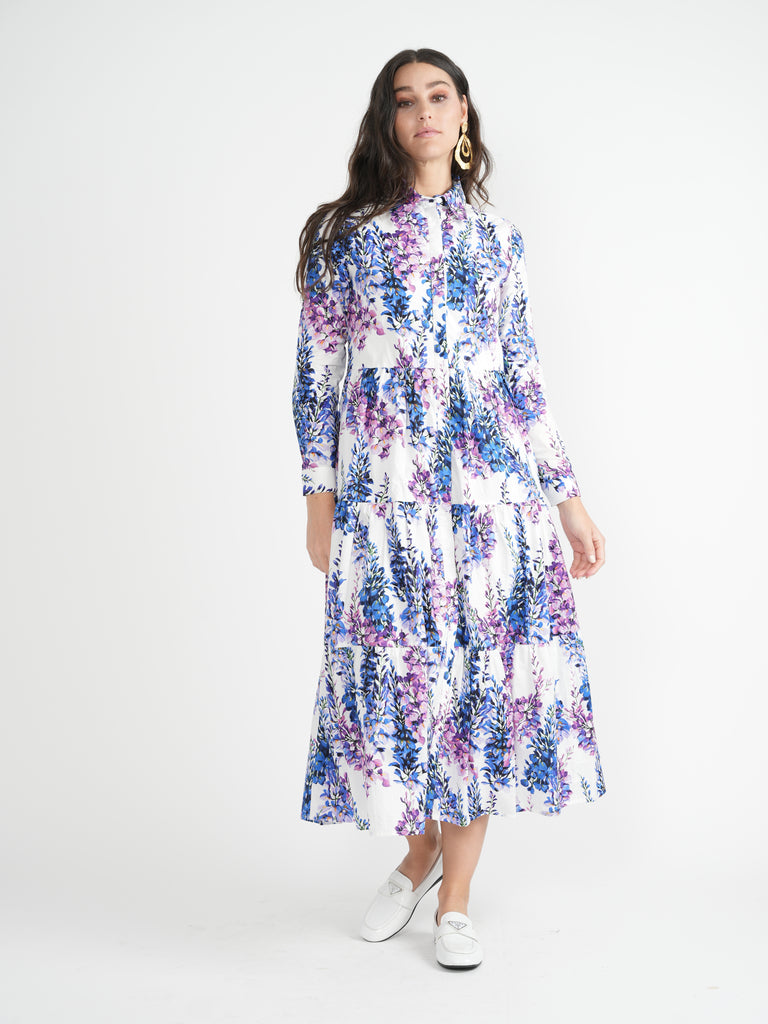 Hush voile 2024 shirt dress