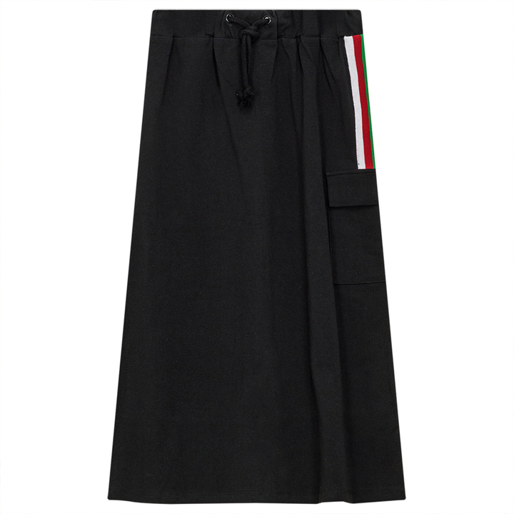 Striped Long Skirt Black Girls Skirt by {{ product_vemdor}}